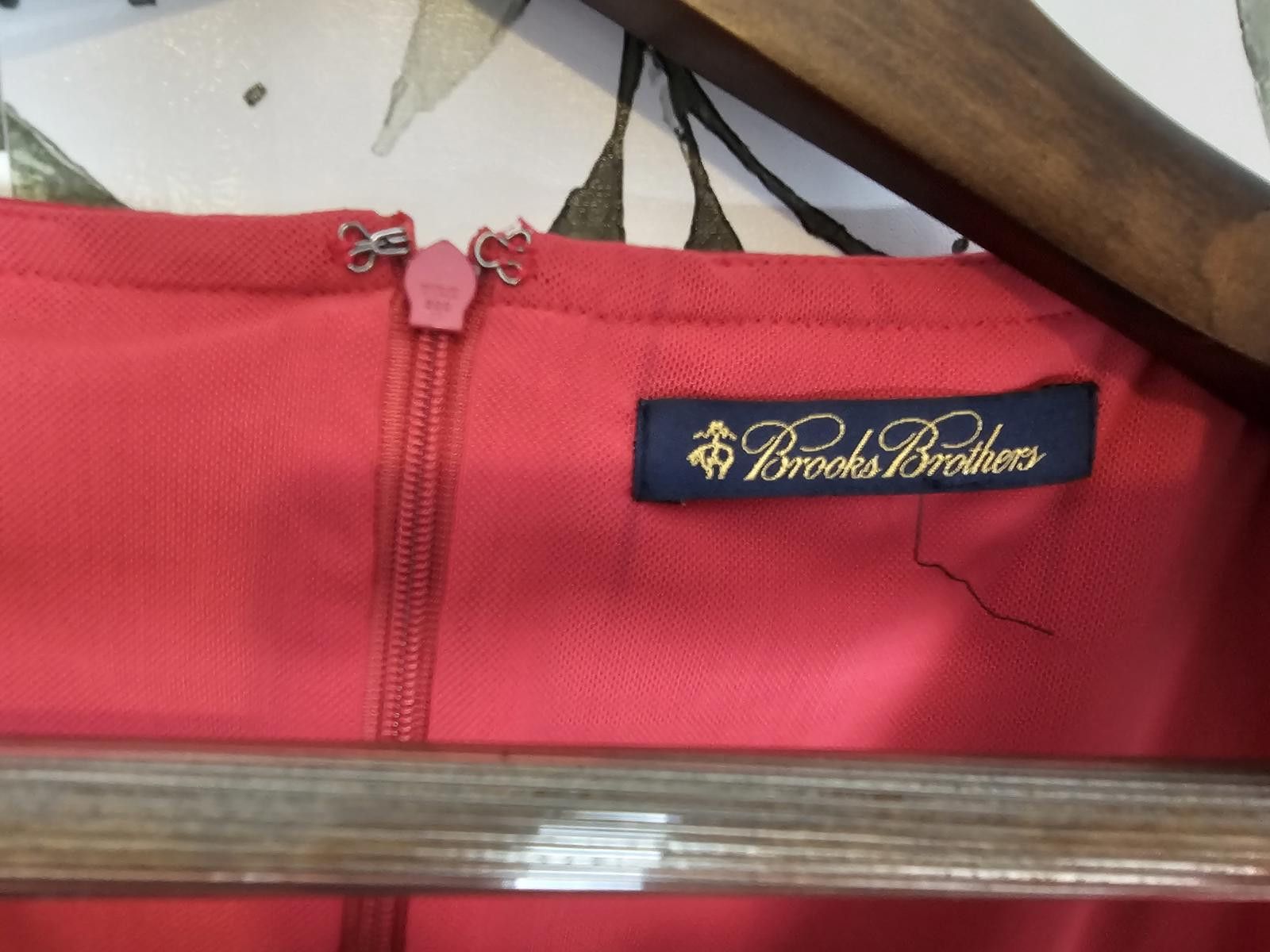 Brooks Brothers Brooks Brothers Dress Pink Womens Size L Shift Size L / US 10 / IT 46 - 2 Thumbnail