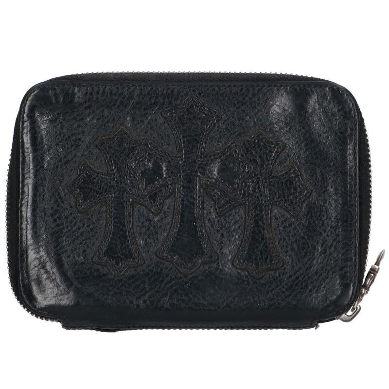 Chrome Hearts BABY BANK ROBBER 黒 レザー
