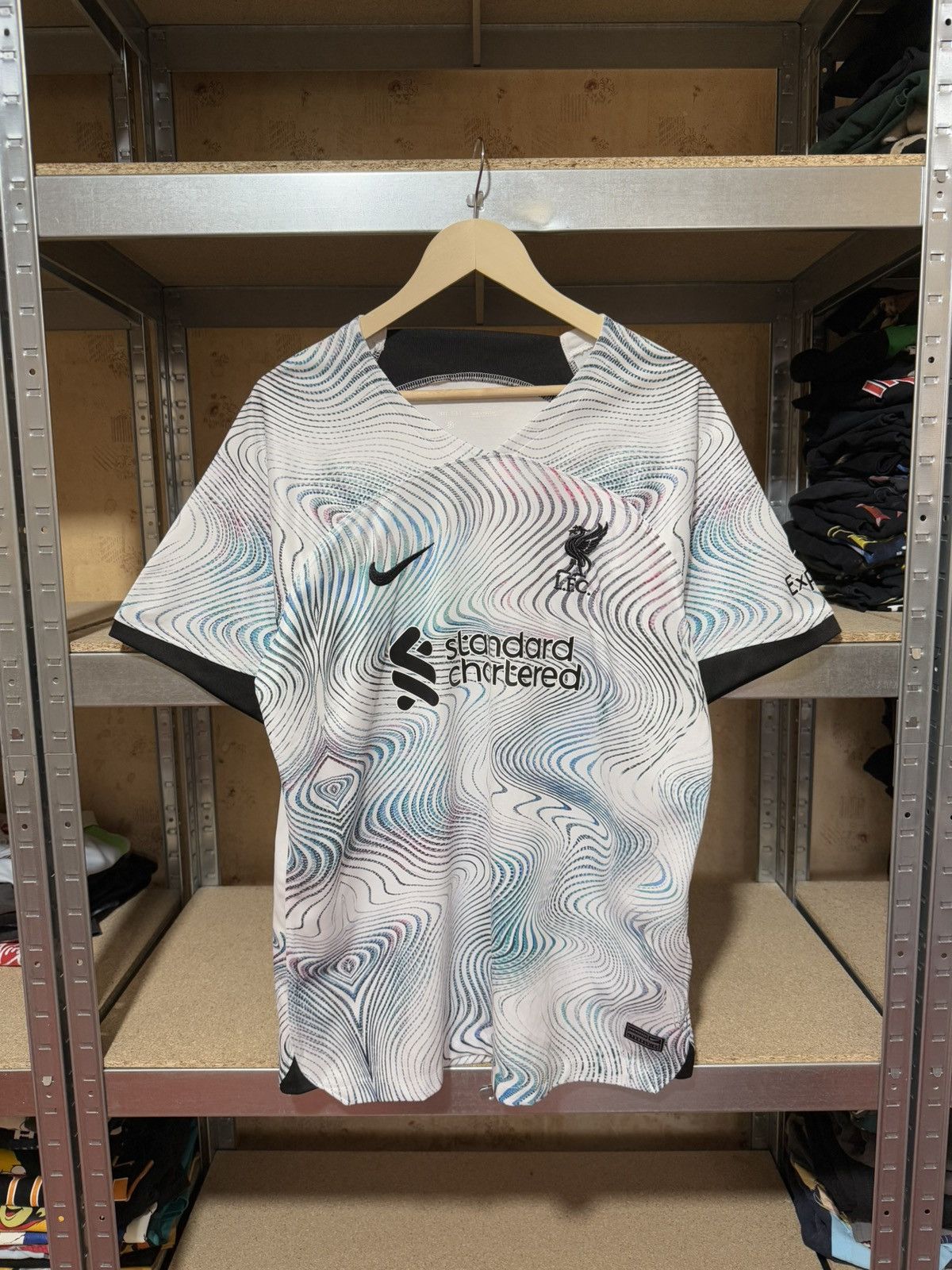 New Balance FC Liverpool 2022 2023 Away Soccer Kit Football Jersey Size US XL / EU 56 / 4 - 1 Thumbnail