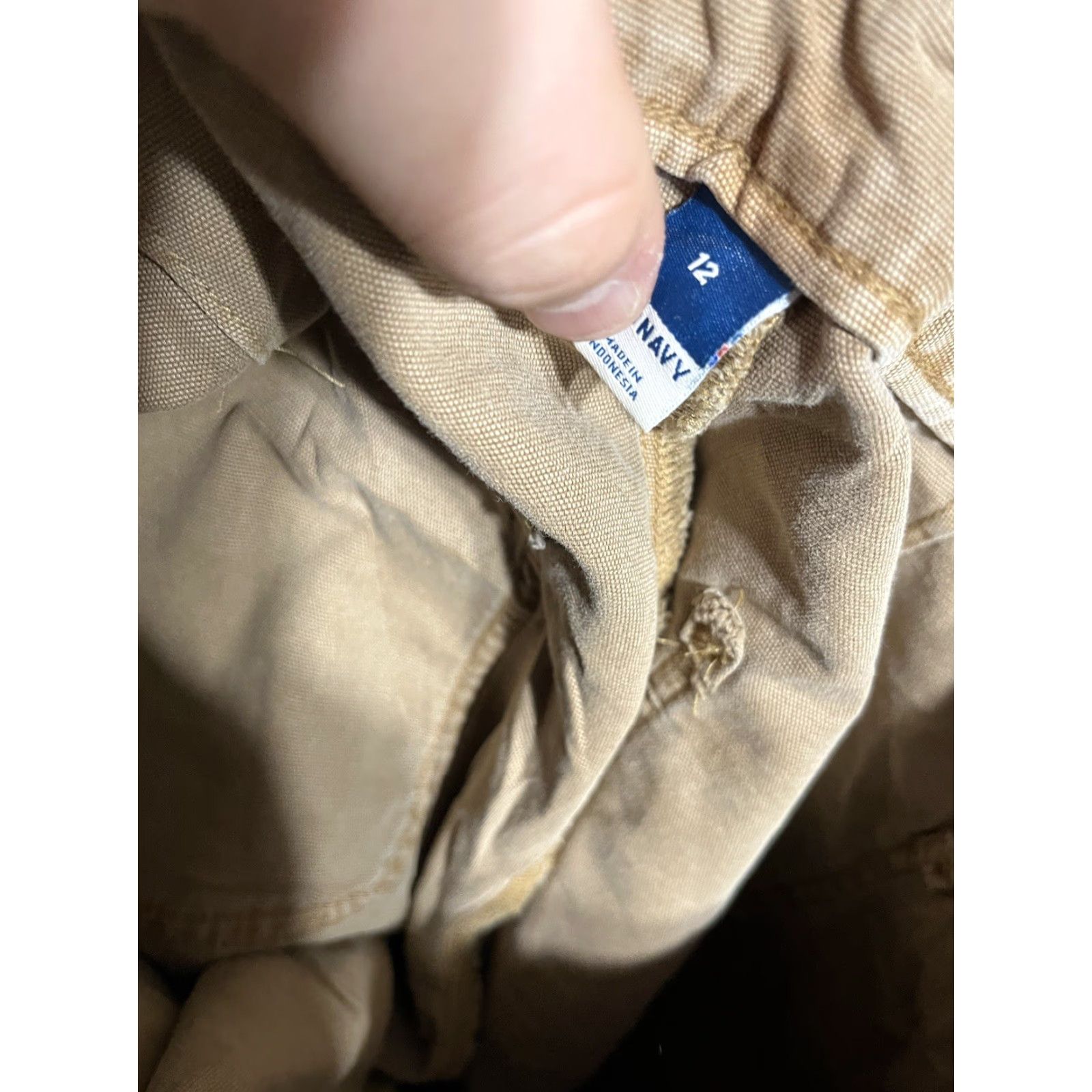 Old Navy Old Navy Pants Womens Size 12 Regular Khaki Chino Casual Y2k Size 34" / US 12 / IT 48 - 5 Thumbnail