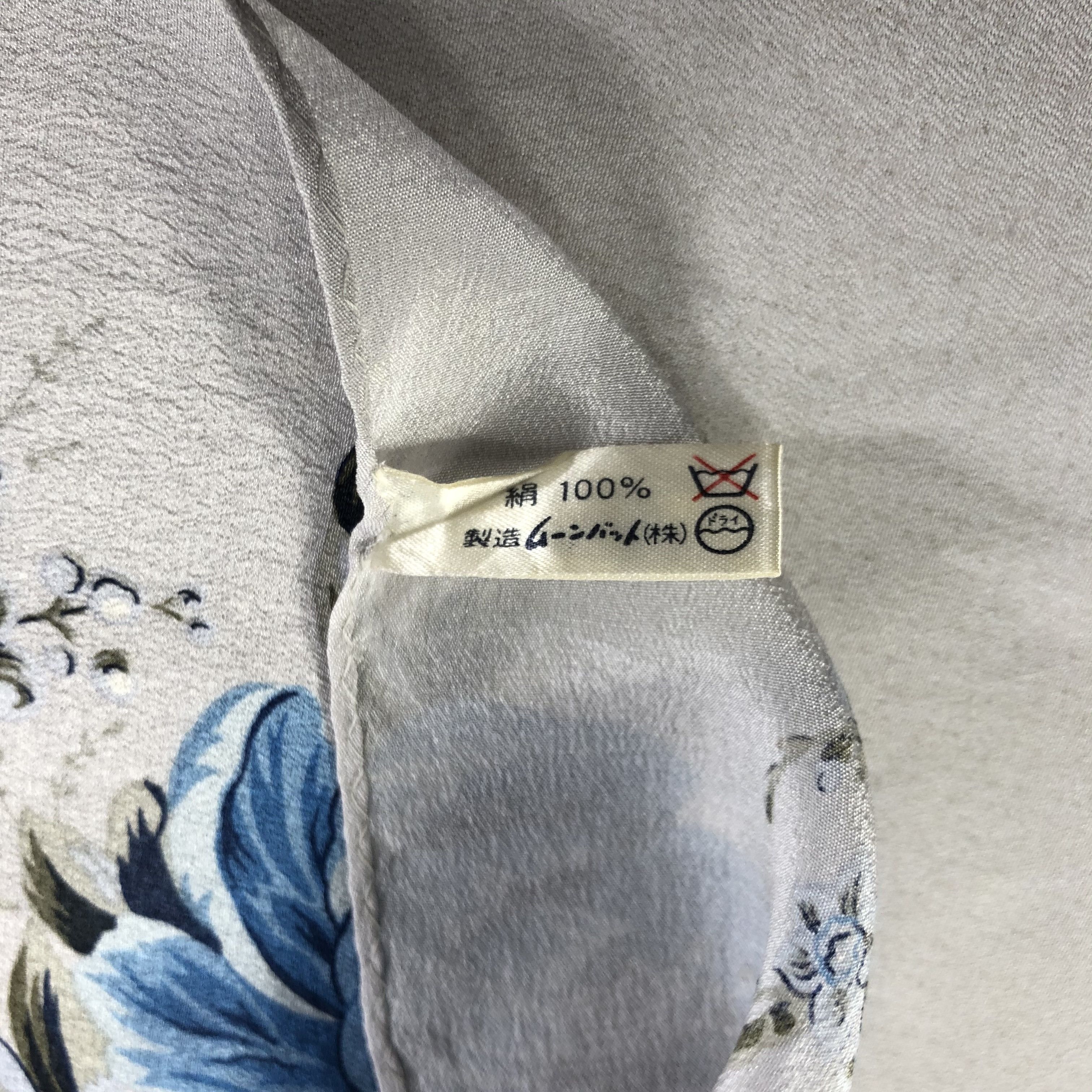 Vintage Vintage Umberto Sala Silk Scarf Size ONE SIZE - 7 Thumbnail