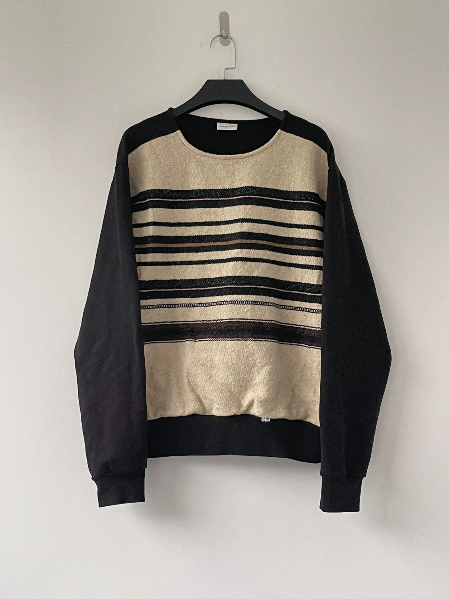 Dries Van Noten Multi Striped Long Sleeve Sweatshirt Size S Size US S / EU 44-46 / 1 - 1 Thumbnail