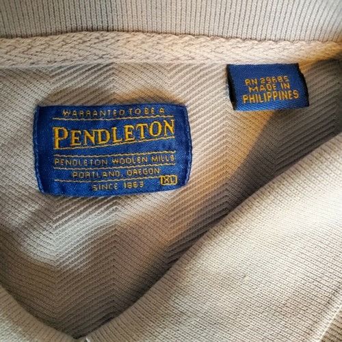 Pendleton Pendleton Light Grey Polo Shirt Size XL Size US XL / EU 56 / 4 - 5 Thumbnail