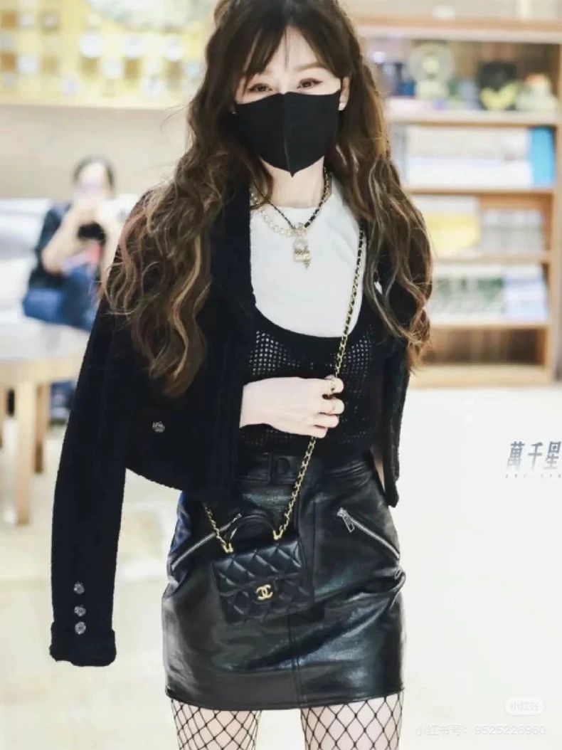 Chanel Chanel 22C Early Spring Vacation Series 36-size black twee Size XS / US 0-2 / IT 36-38 - 5 Thumbnail