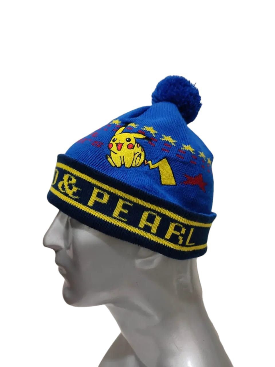 Cartoon Network × Vintage Pokemon Pikachu Beanie Hats Size ONE SIZE - 1 Thumbnail