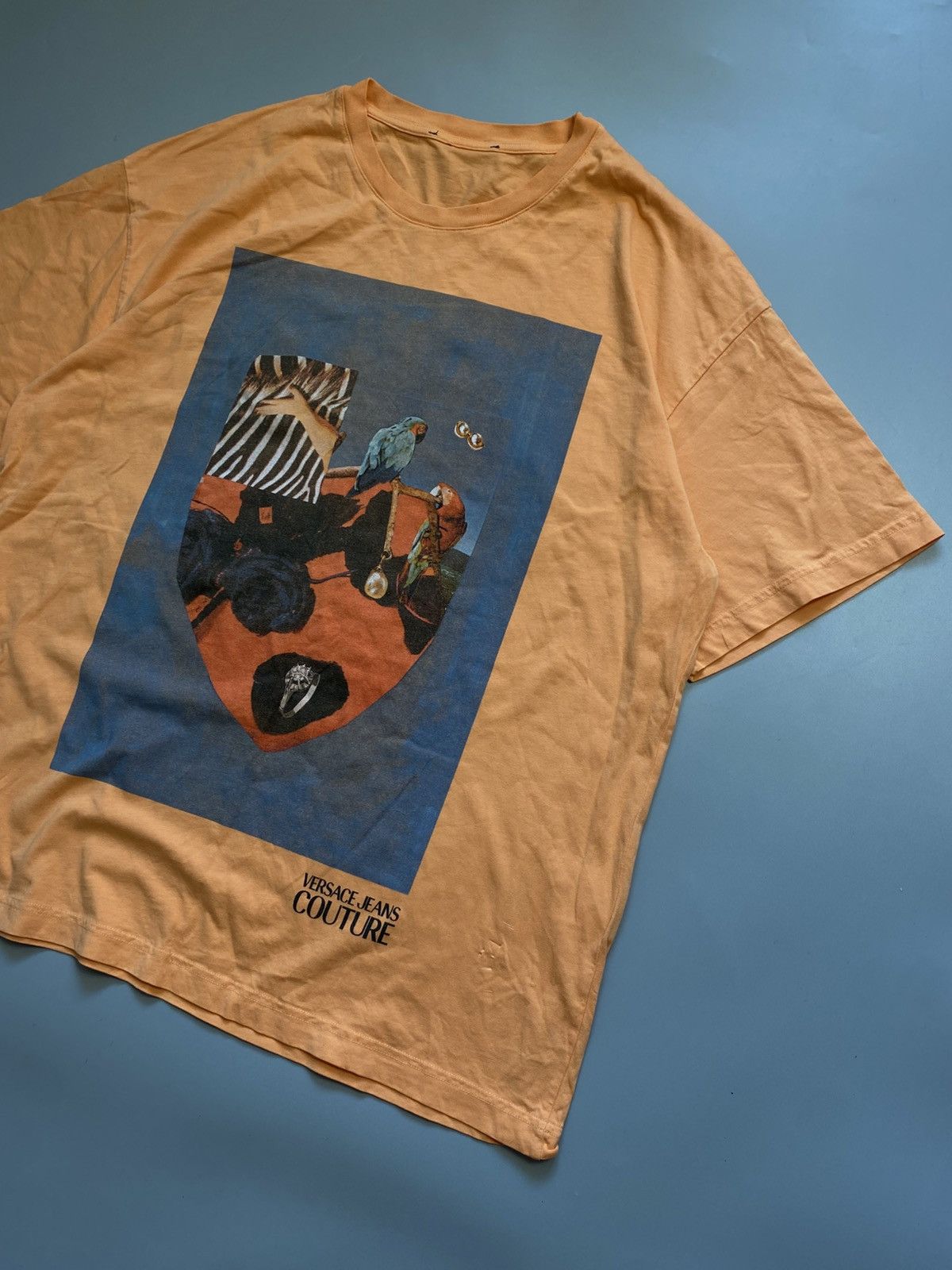 Versace Jeans Couture Abstract logo t-shirt oversize tailoring Versace Size US M / EU 48-50 / 2 - 3 Thumbnail