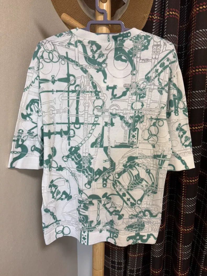 Hermes Hermes Knitted short-sleeve Size US S / EU 44-46 / 1 - 2 Thumbnail