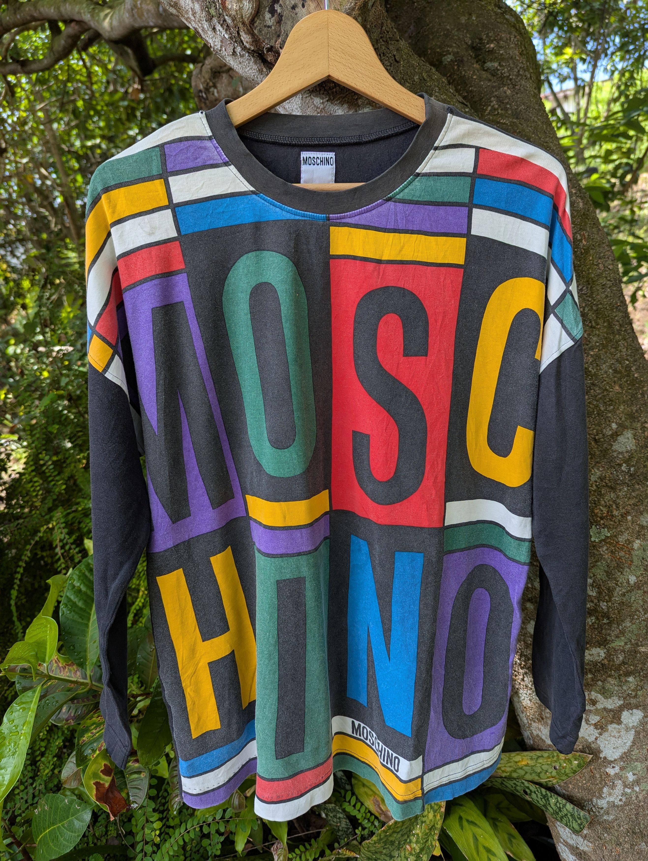 Vintage Moschino Jeans Colorblock T-shirt