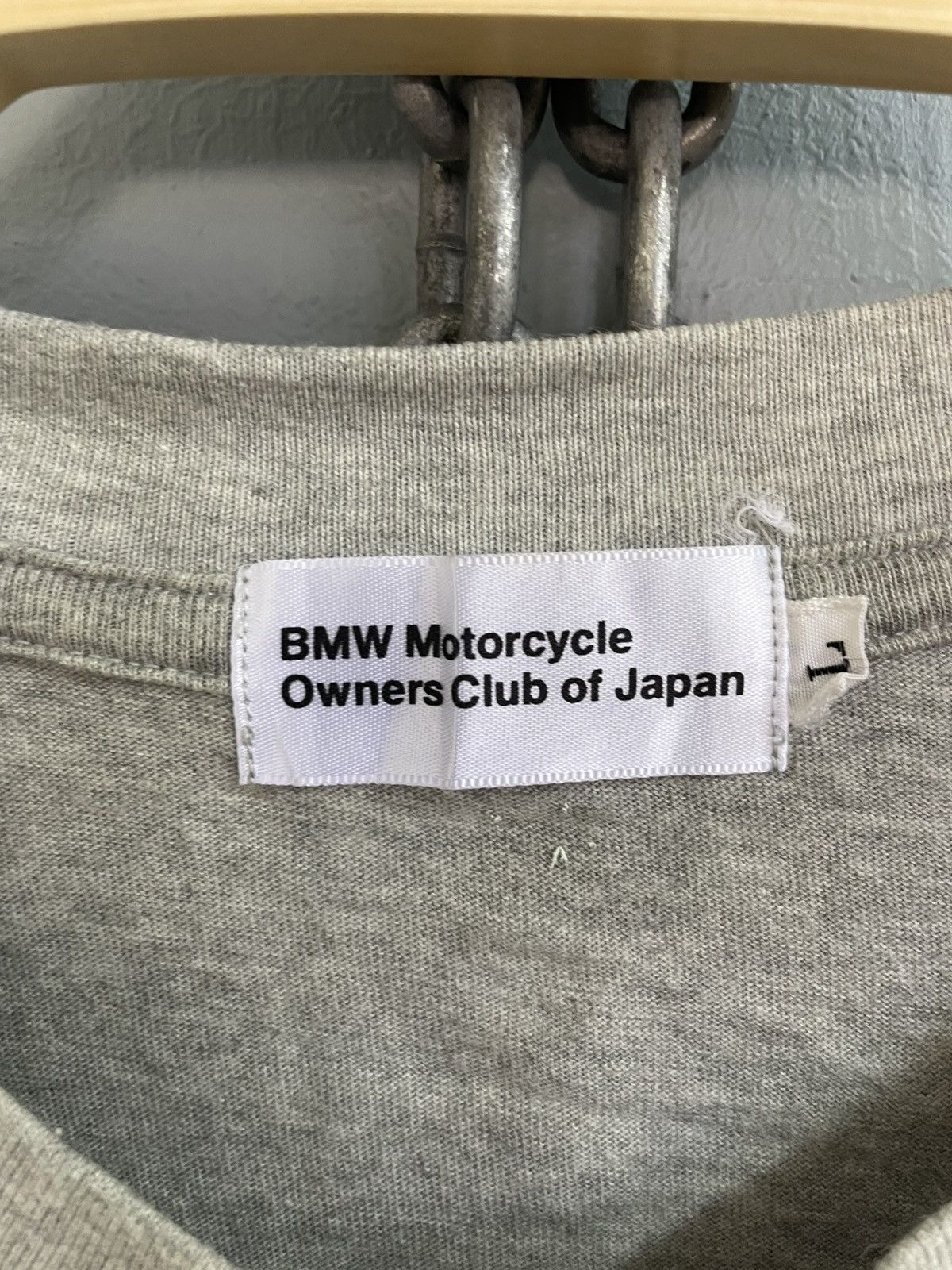 BMW Vintage 90s BMW Motorcycle Owners Club of Japan t shirt Size US L / EU 52-54 / 3 - 6 Thumbnail