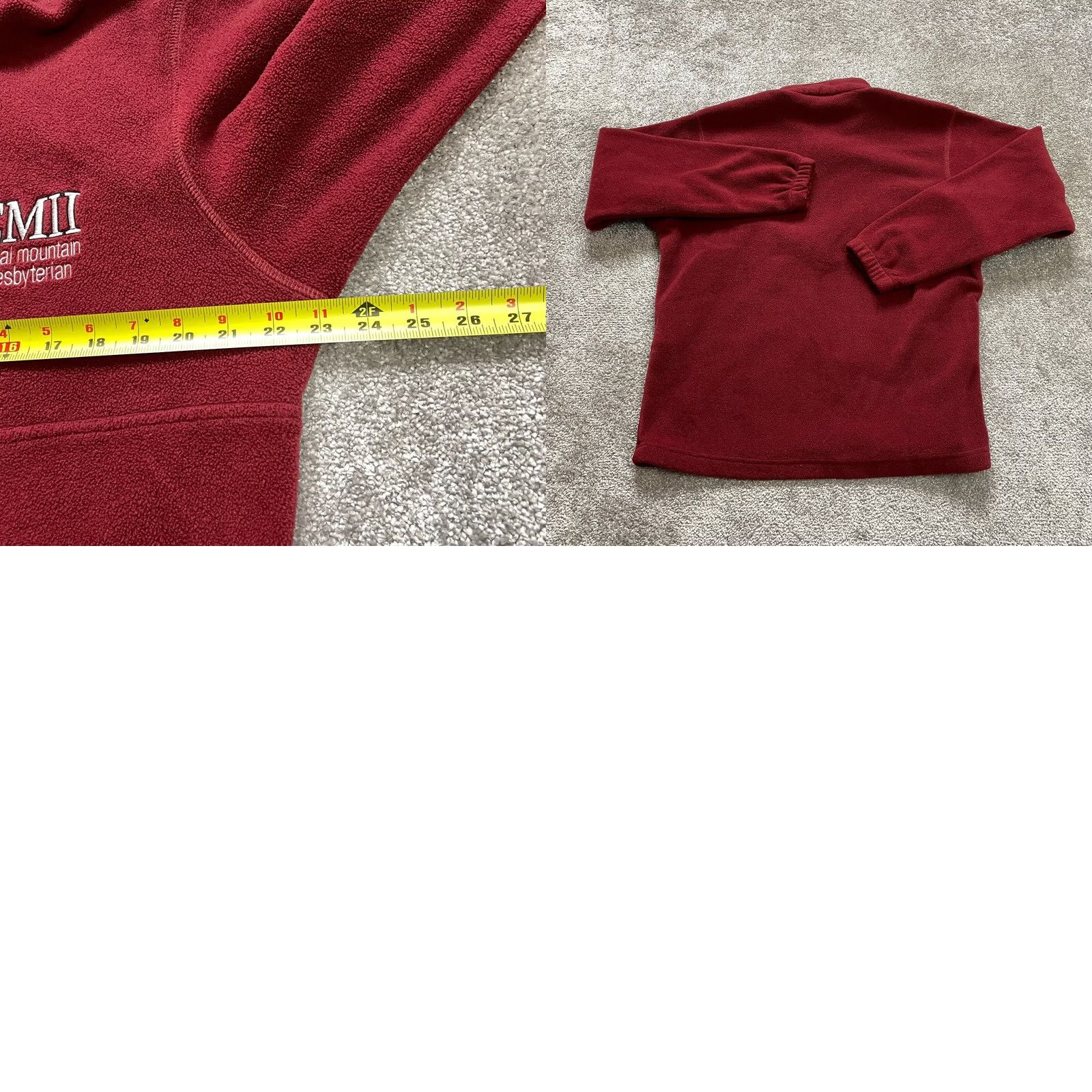 Logo 7 Columbia Fleece Jacket Full Zip Red Logo Adult Medium Women Jacket Regular Size M / US 6-8 / IT 42-44 - 9 Thumbnail