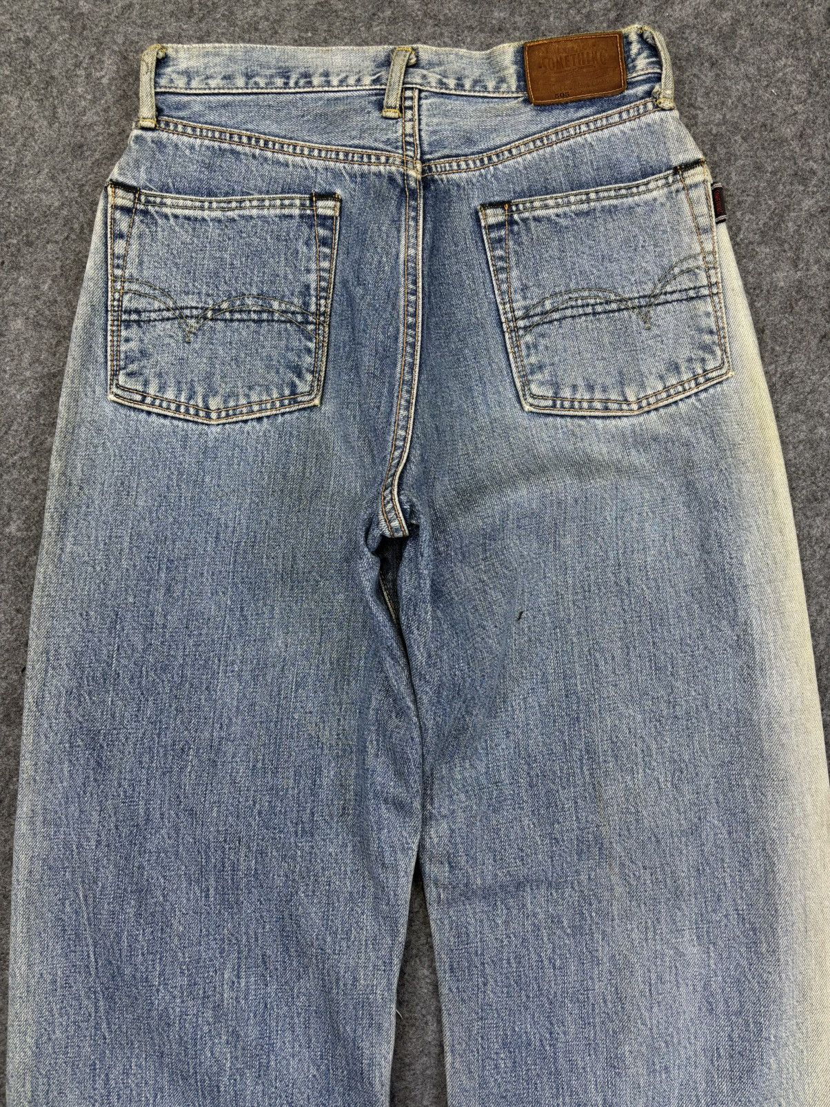 Edwin 💥Thrashed💥Vintage Edwin Wide Baggy Selvedge Denim F974 Size US 26 / EU 42 - 8 Thumbnail