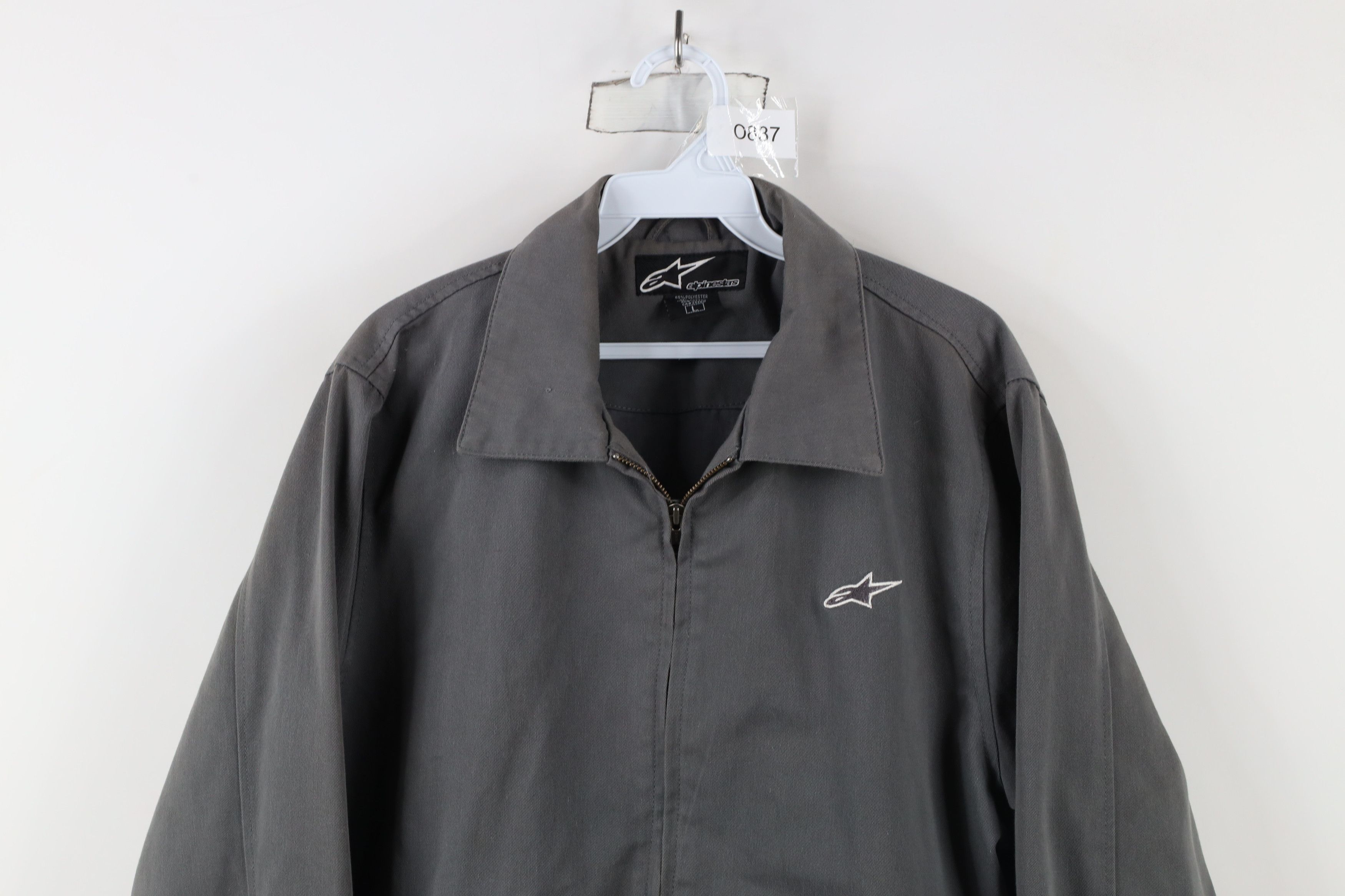 Alpinestars Vintage Alpinestars Racing Full Zip Mechanic Work Jacket Size US L / EU 52-54 / 3 - 2 Thumbnail