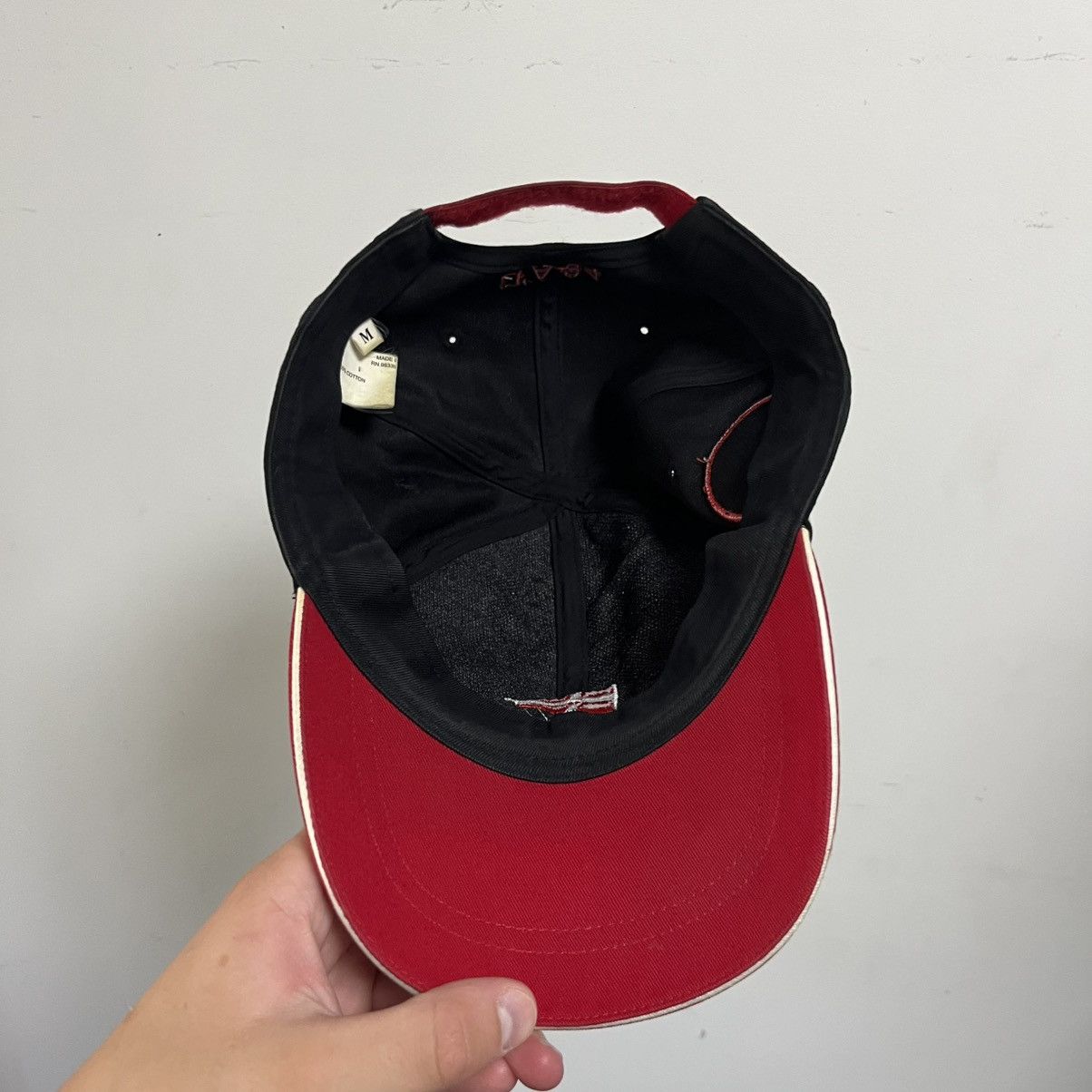 Prada Vintage Prada Luna Rossa Cap Hat Big Logo Size ONE SIZE - 6 Thumbnail