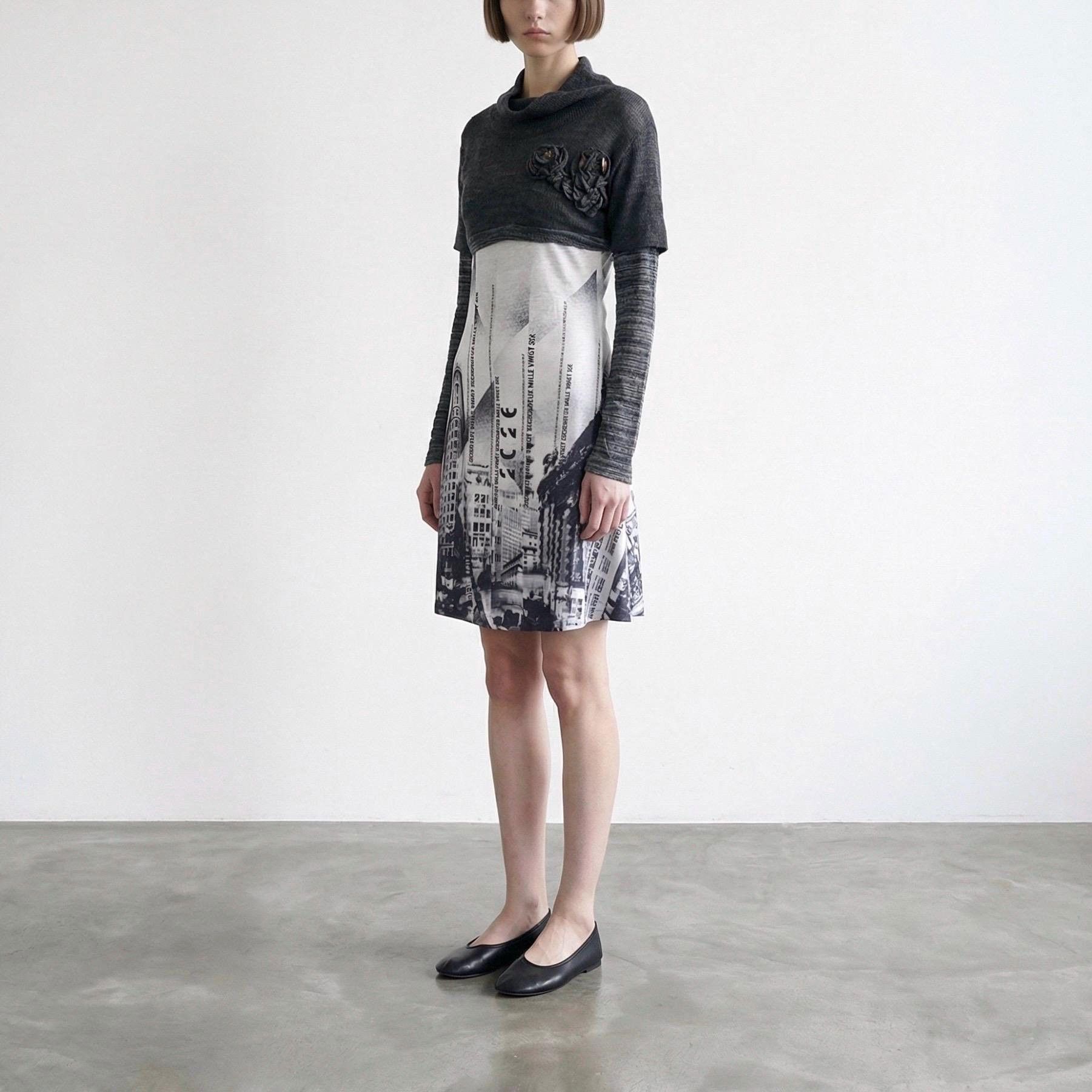 Other The 2026 Half Knitted Neutral Dress Size ONE SIZE - 2 Thumbnail