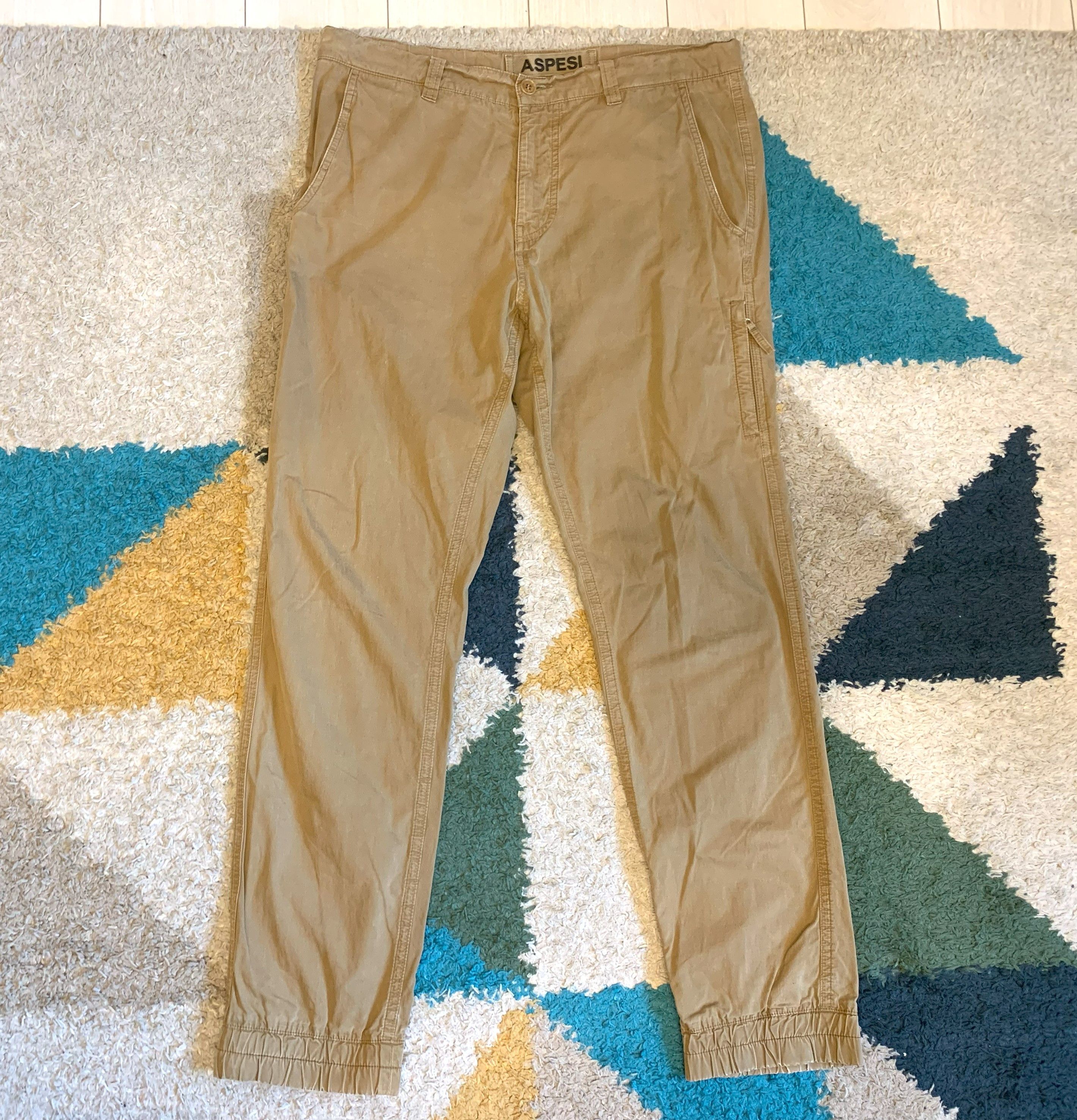 Aspesi garment dyed pants made in Italy size 50 (fits 34)