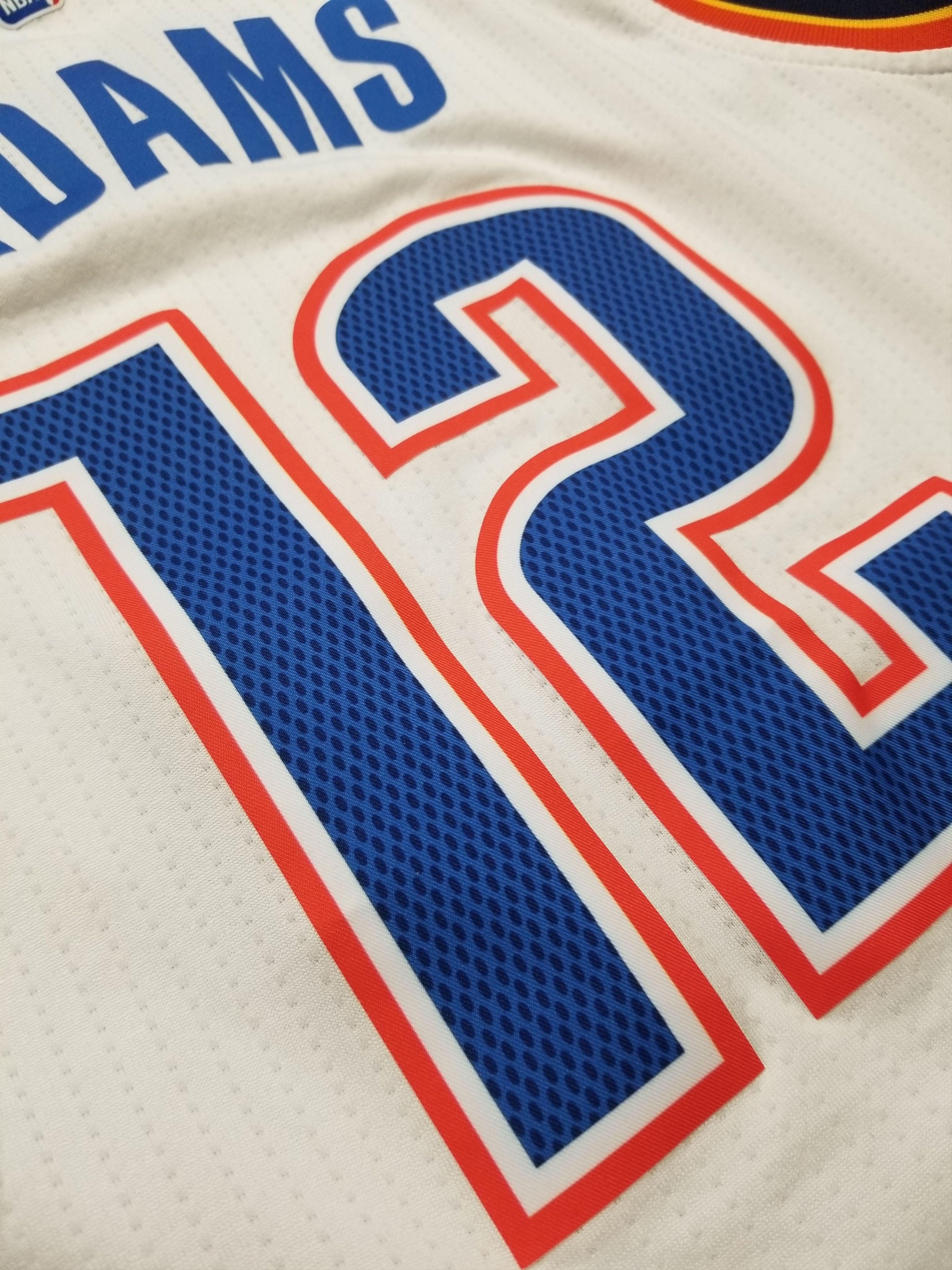 Adidas Adidas NBA Oklahoma City Thunder #12 Steven Adams NBA Jersey Size US S / EU 44-46 / 1 - 5 Thumbnail