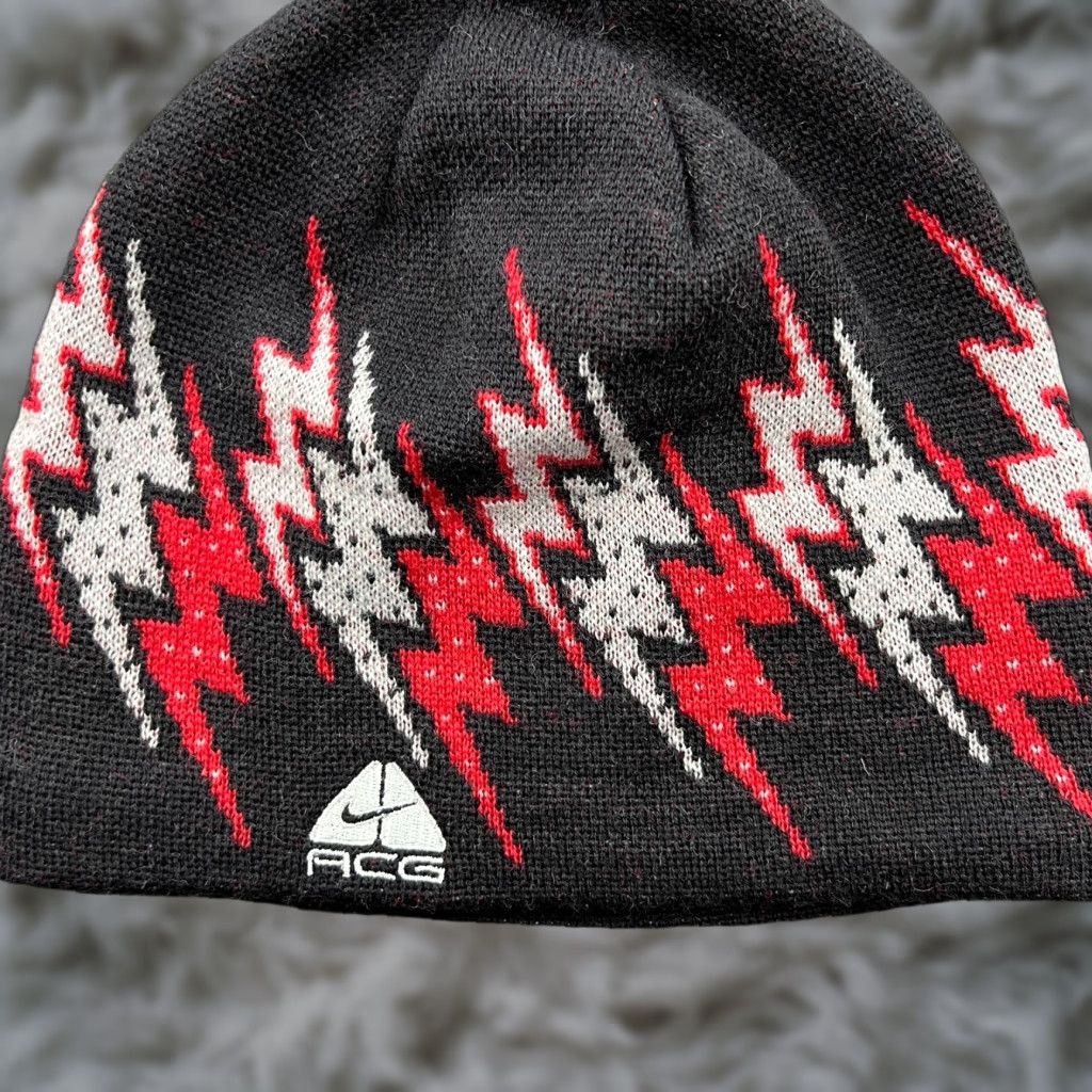 帽子 Nike acg ear flap beanie Y2K vintage Nike × Nike ACG × Vintage Vintage Y2K Nike ACG Two-Sides Logo