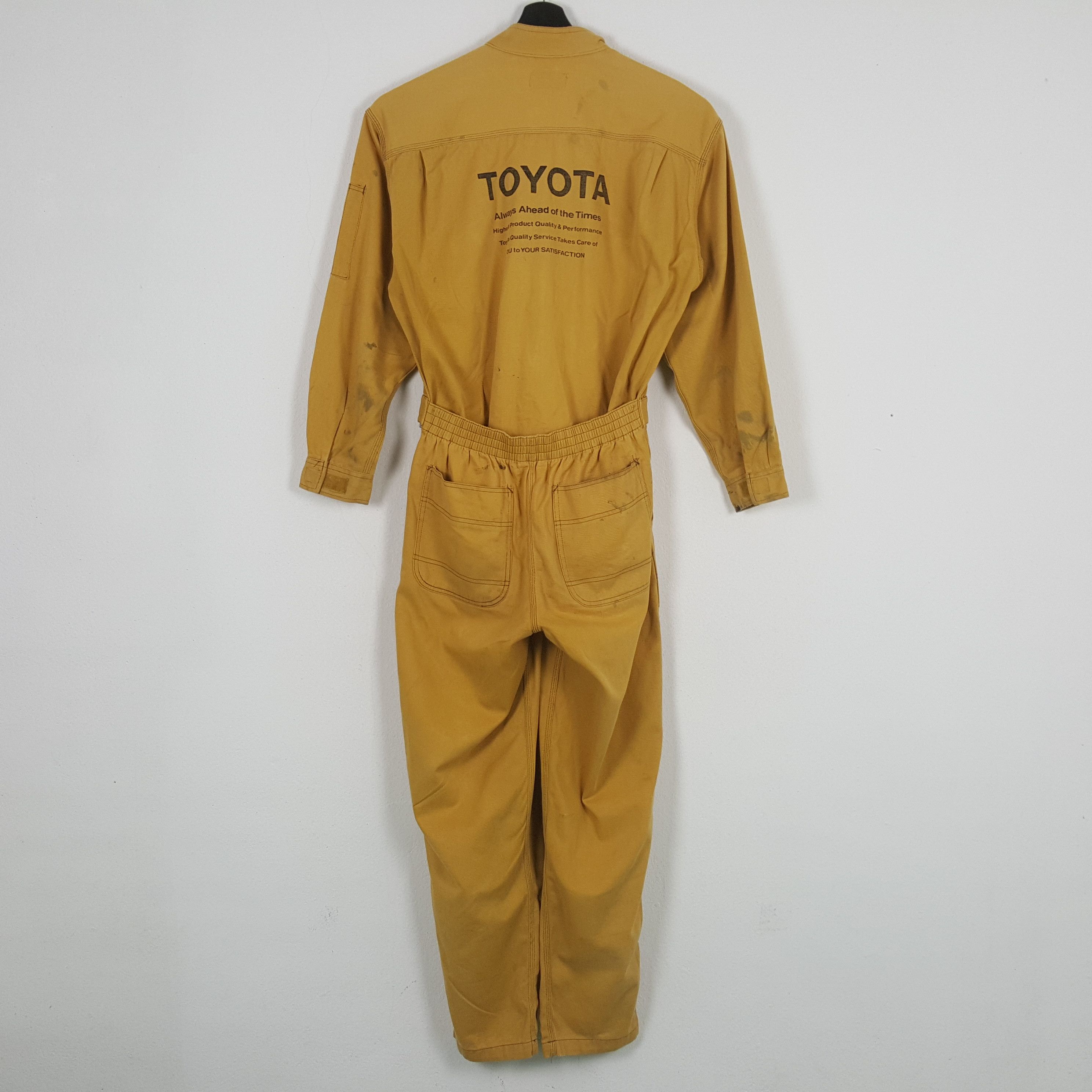 Vintage TOYOTA Japanese Motorsports Racing Coverall Jacket C286N3 Size US M / EU 48-50 / 2 - 1 Thumbnail