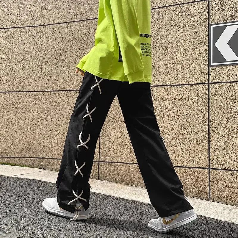 Japanese Brand × Vintage Men's Fashionable Straight-Leg Loose-Fit Casual Pants Size US 33 - 4 Thumbnail
