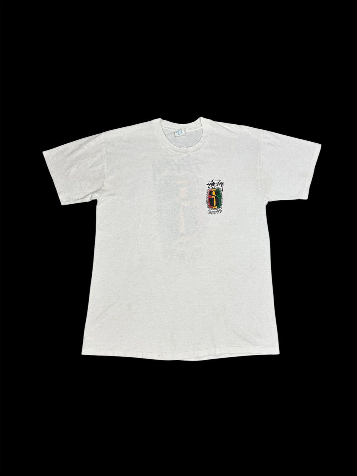 Stussy Vintage Stussy “ Irie Roots “ Size US XL / EU 56 / 4 - 2 Thumbnail
