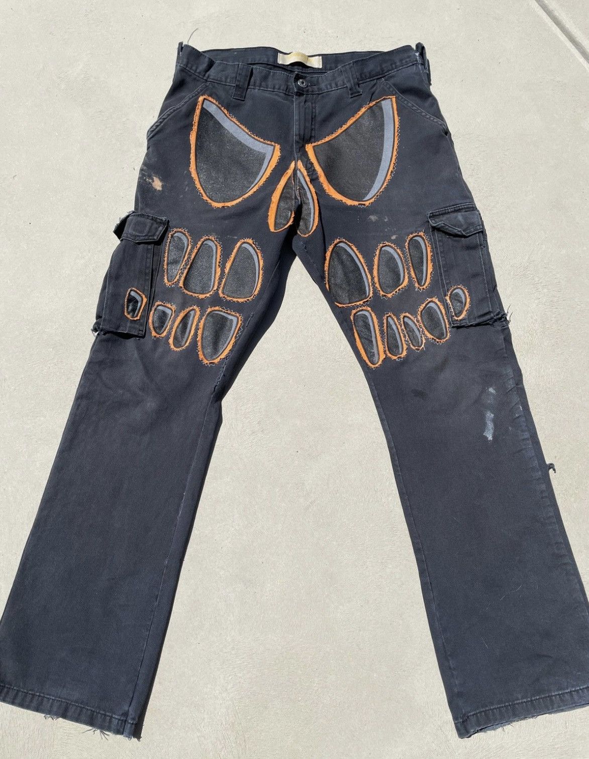 Supreme Halloween skull faced cargo pants Size US 32 / EU 48 - 1 Thumbnail