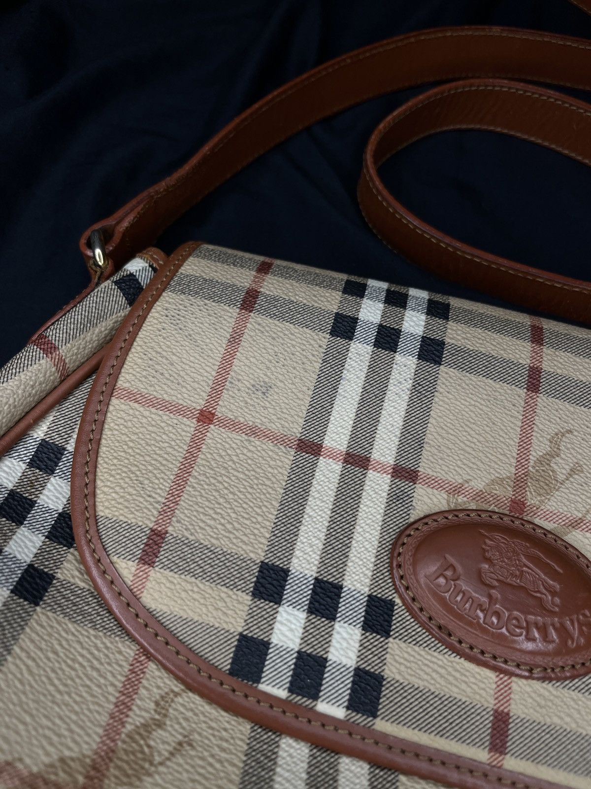 Burberry Vintage Burberry Nova Check Size ONE SIZE - 4 Thumbnail