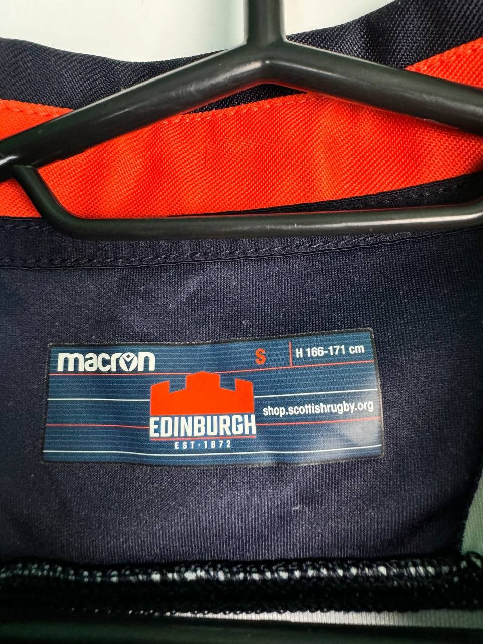 Macron Maglia Rugby Edimburgo Home macron Authentic Size US S / EU 44-46 / 1 - 2 Thumbnail