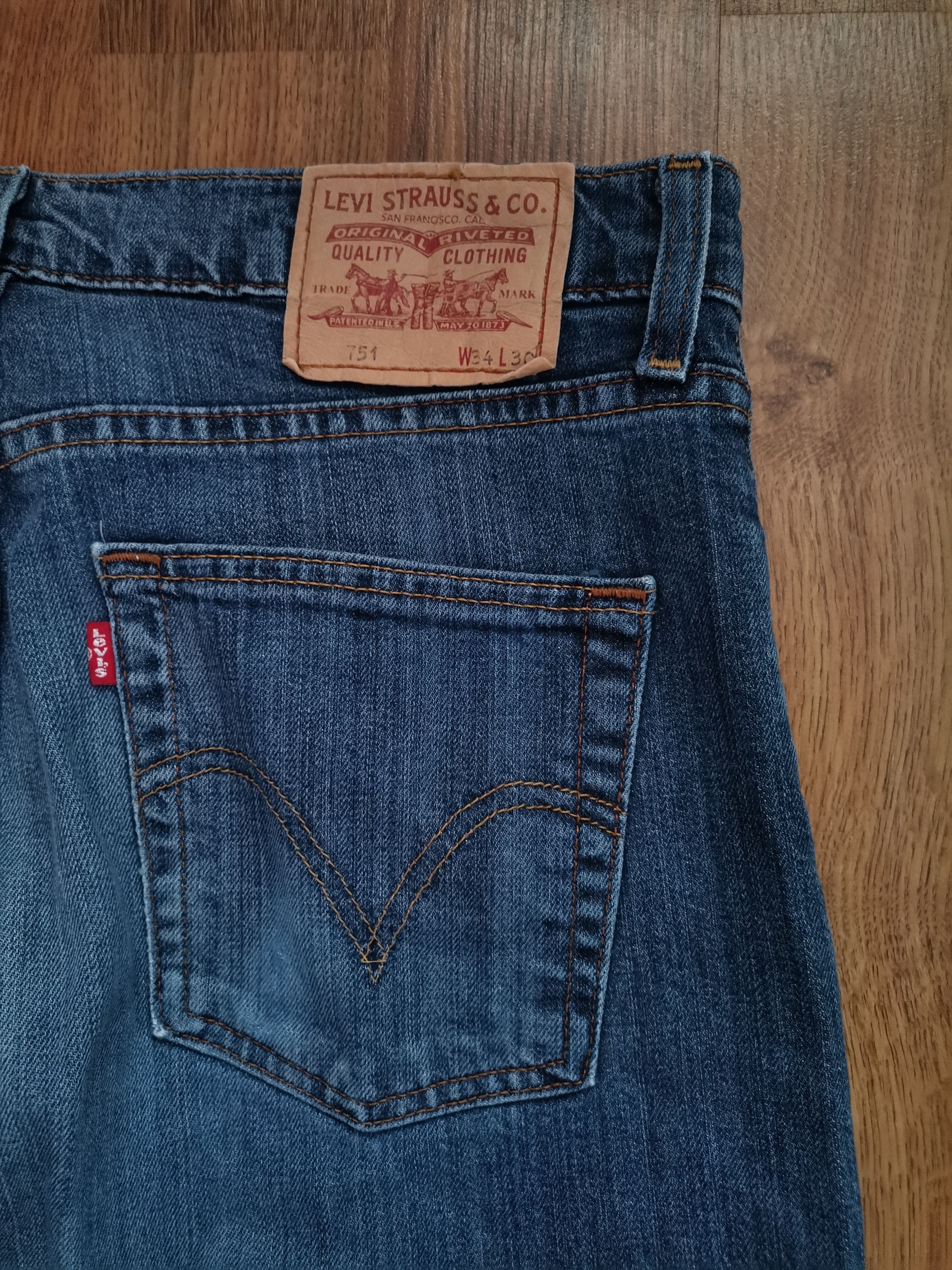 Levi's Levi's 751 Jeans Size US 33 - 2 Thumbnail