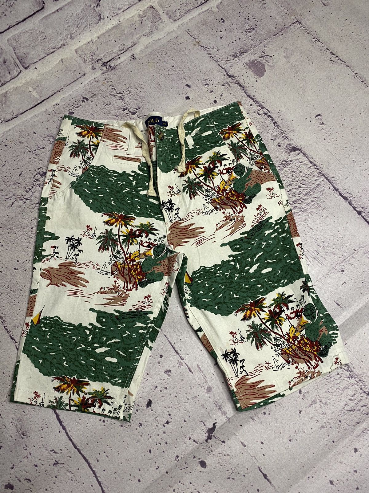 Polo Ralph Lauren Womens Vintage shorts Polo Ralph Lauren y2k luxury Size 33" - 1 Thumbnail