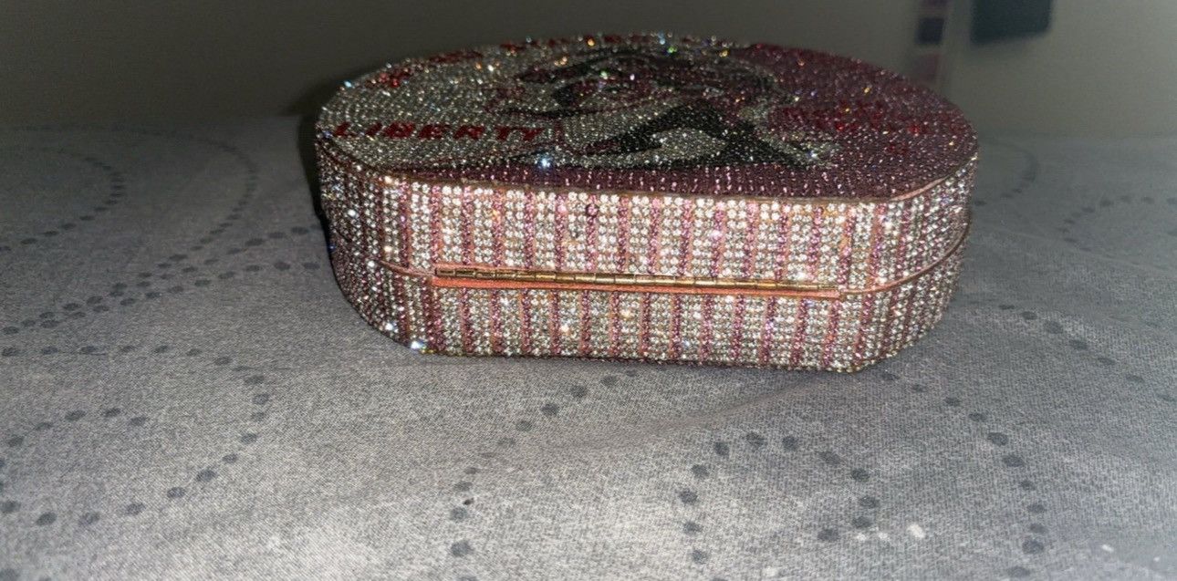 Other Rhinestone money circular clutch Size ONE SIZE - 6 Thumbnail