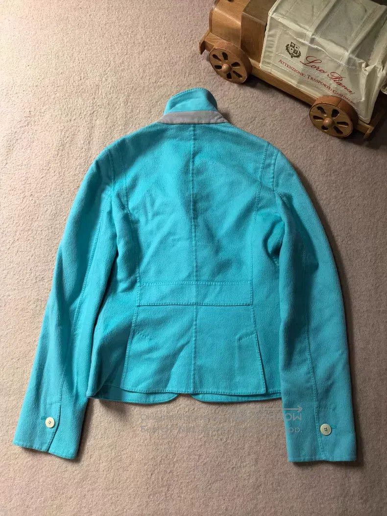 Loro Piana Loro Piana Lady Tiffany Blue Cashmere Dress Size XS / US 0-2 / IT 36-38 - 3 Thumbnail
