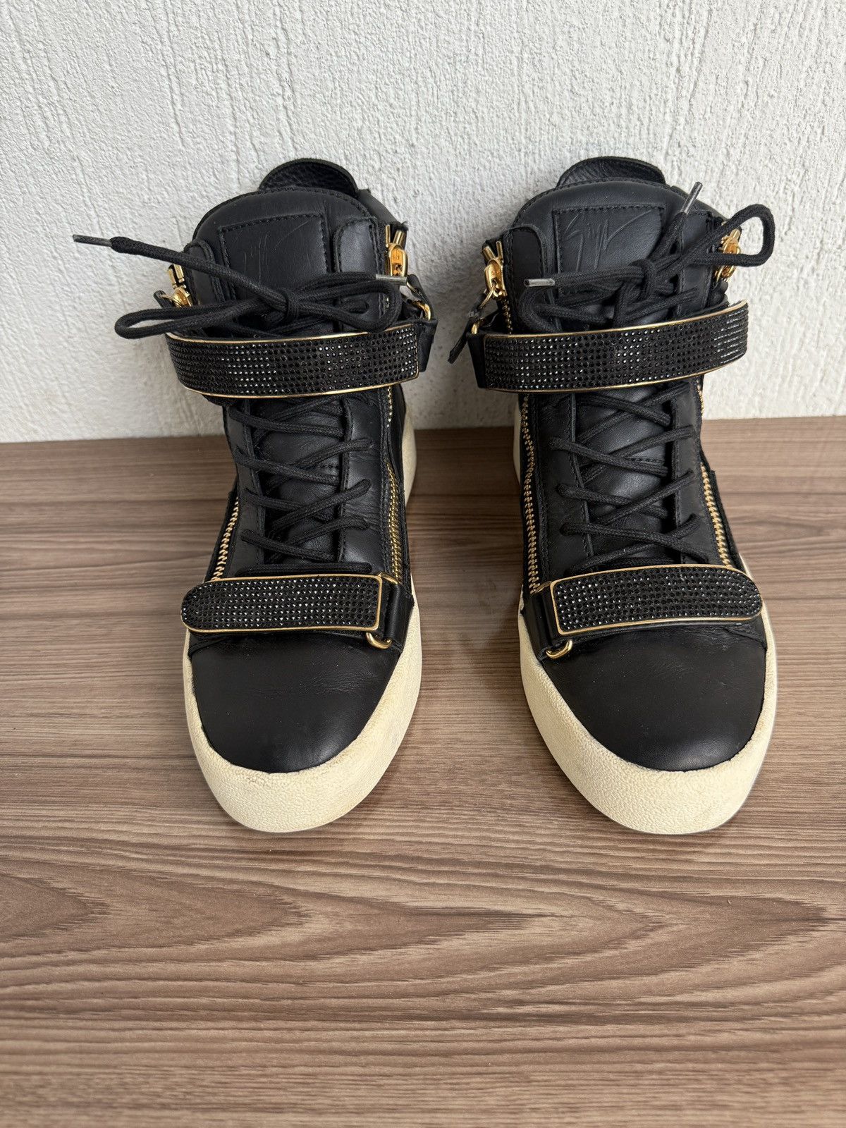 Giuseppe Zanotti 🥶🔥😮‍💨coby high trainers Size US 7 / EU 40 - 6 Thumbnail