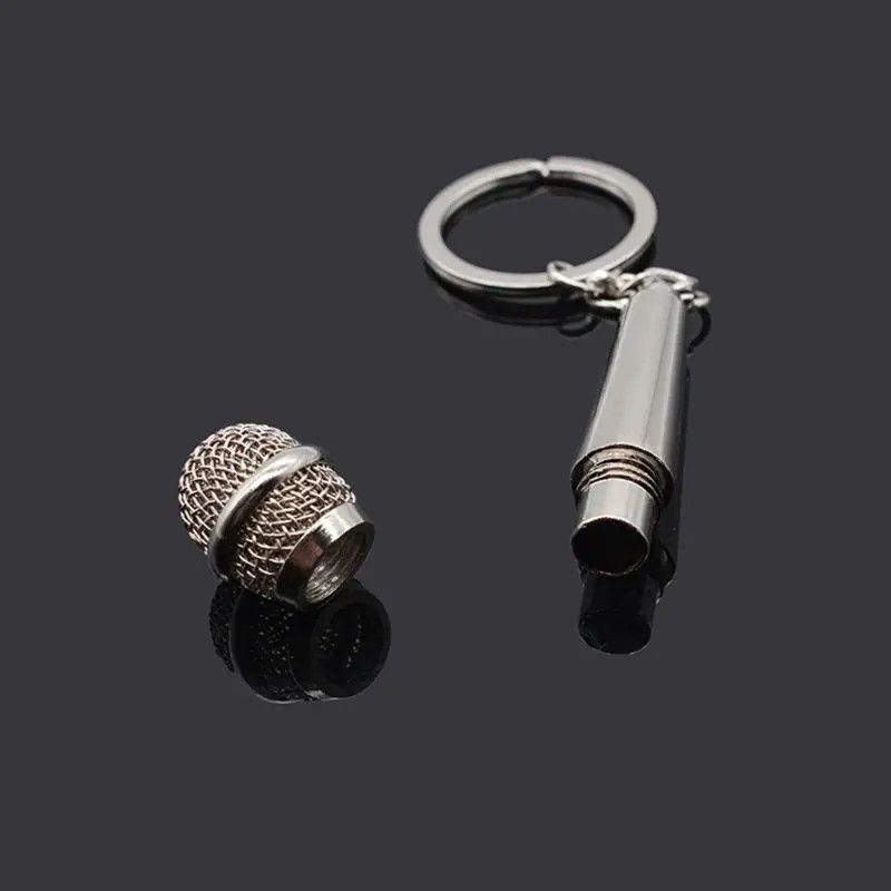 Japanese Brand Mini Microphone Pendant Keychain Size ONE SIZE - 4 Thumbnail