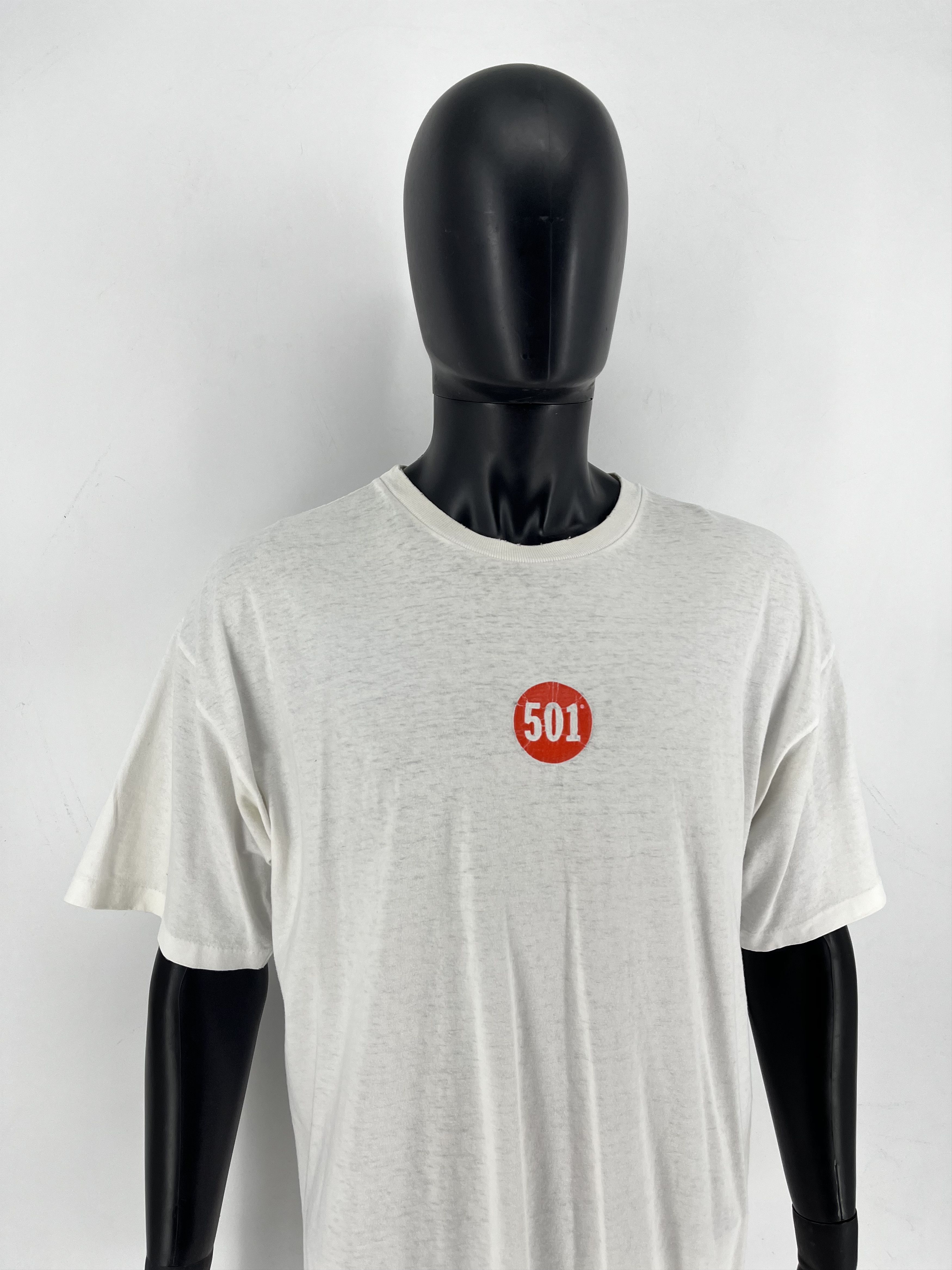 Levi's Vintage Clothing Vintage 1990s Levi’s 501 T shirt mens tee Rare Men’s Size US M / EU 48-50 / 2 - 3 Thumbnail