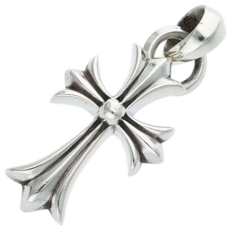 Chrome Hearts Small CH Cross Pendant w Bale | Grailed