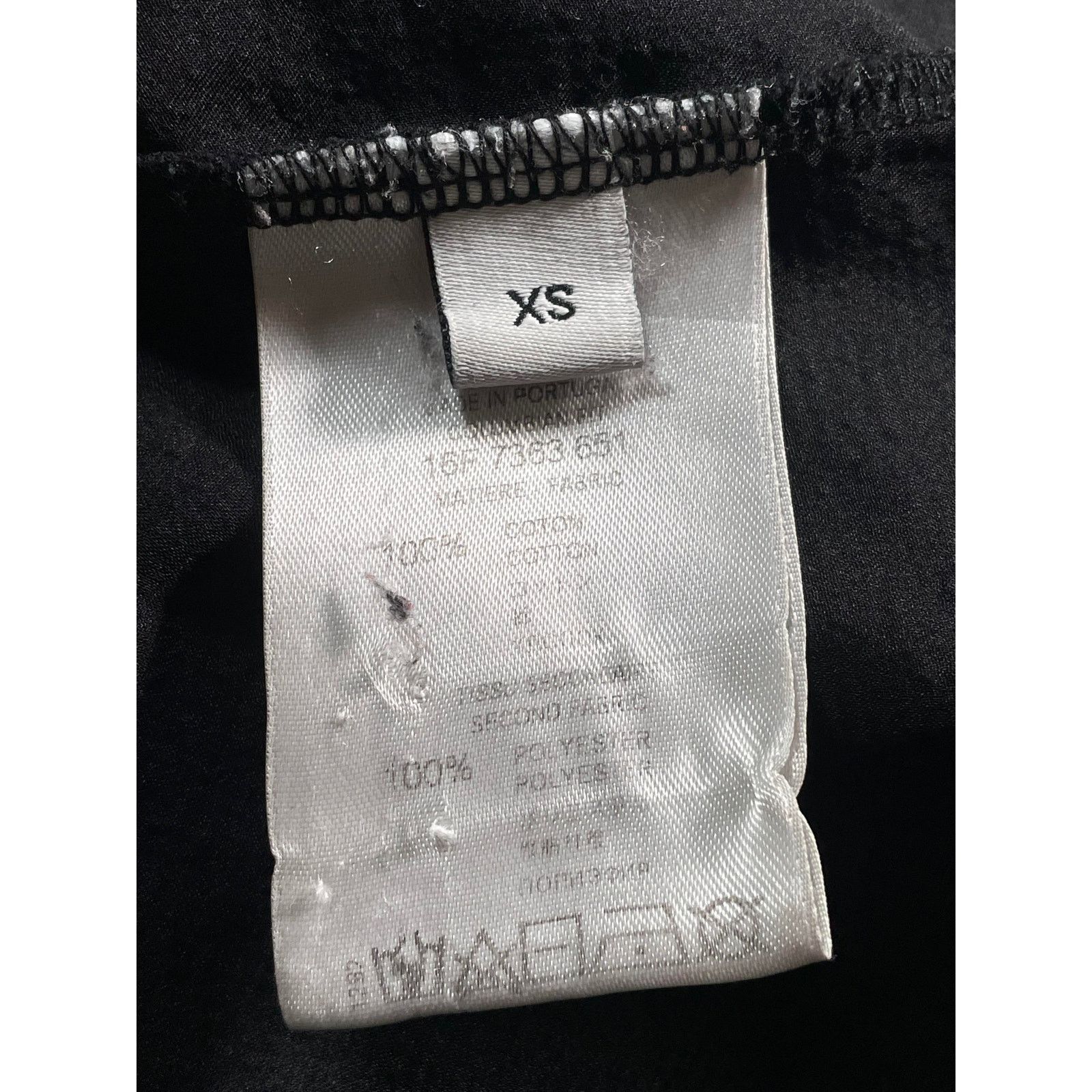 Givenchy Givenchy Paris Distress Black Tee Size US XS / EU 42 / 0 - 3 Thumbnail
