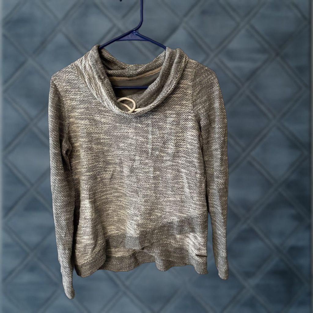 Calvin Klein Calvin Klein Performance Sweater Womens Small Gray Cowl Neck Wrap Size S / US 4 / IT 40 - 1 Thumbnail