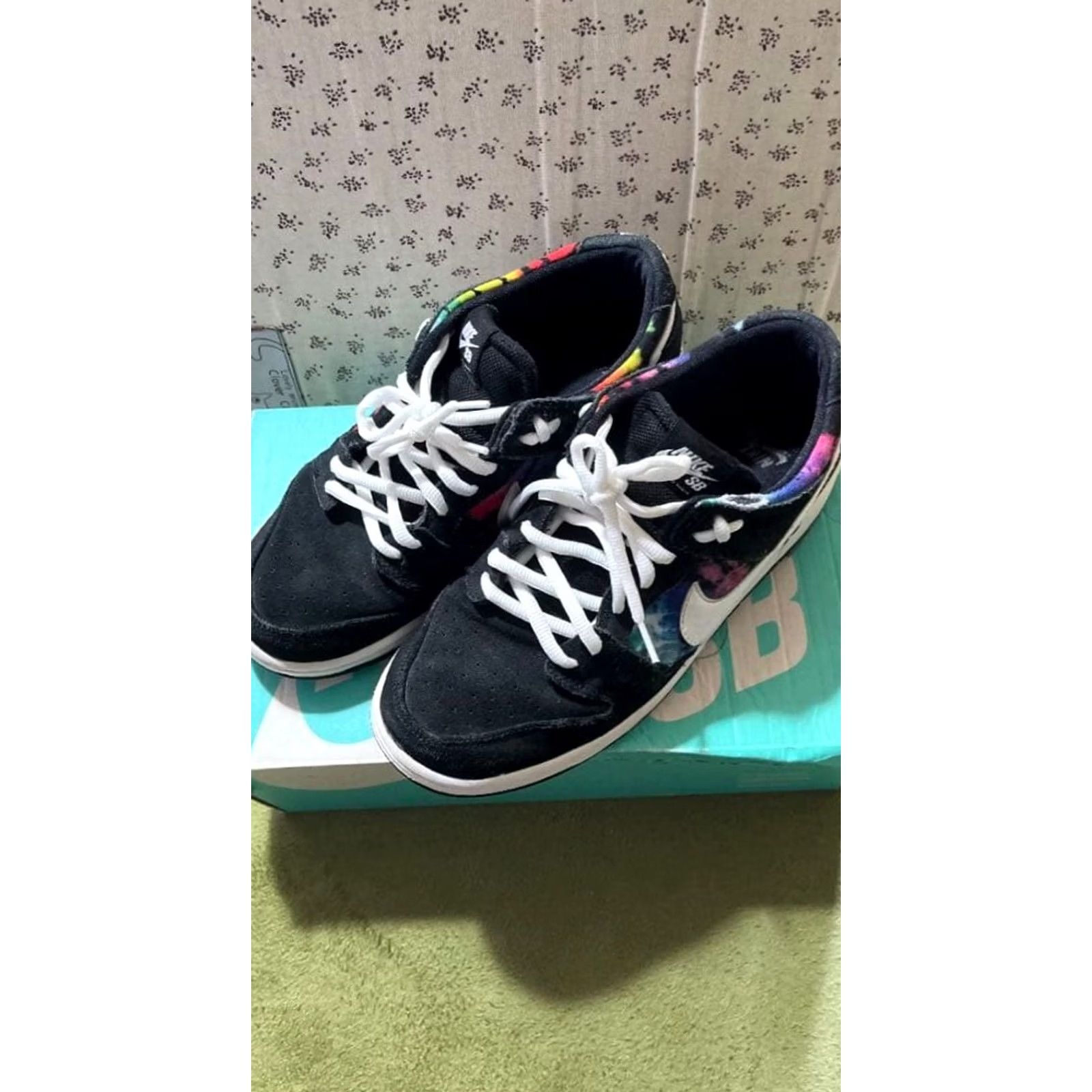 Nike Nike Sb Dunk Low Pro Iw Ishod Tie Dye LTD Sneaker Men 9.5US Original Collection Size US 10 / EU 43 - 3 Thumbnail