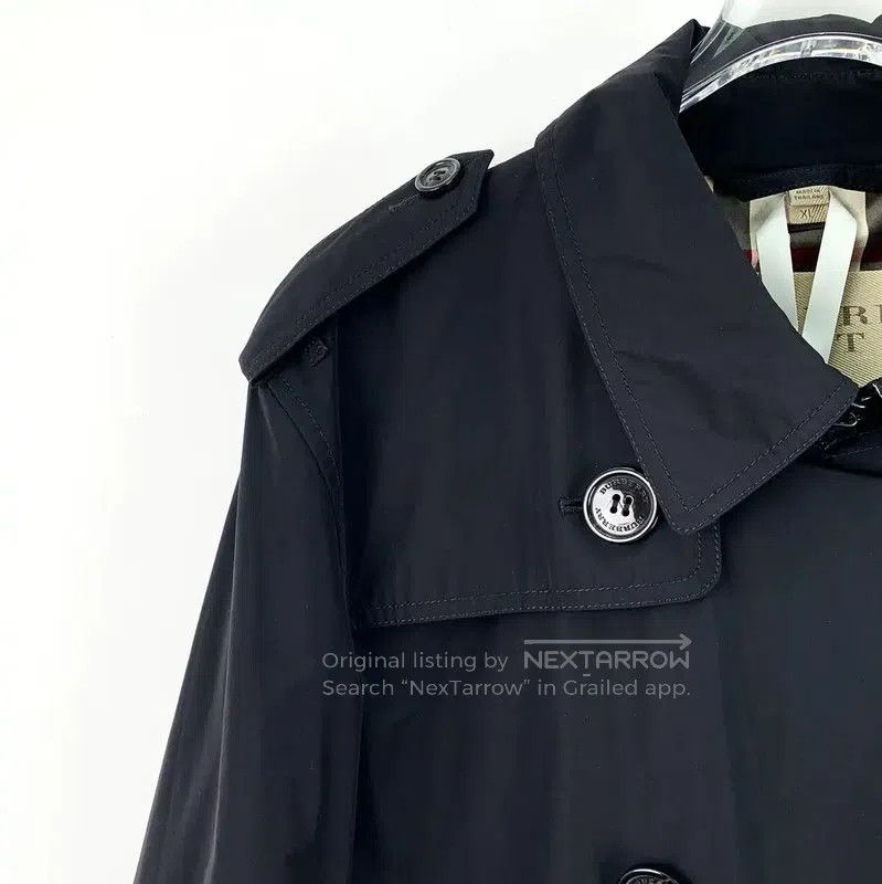 Burberry Burberry Women's Black Trench Coat Size XL. Size XL / US 12-14 / IT 48-50 - 3 Thumbnail