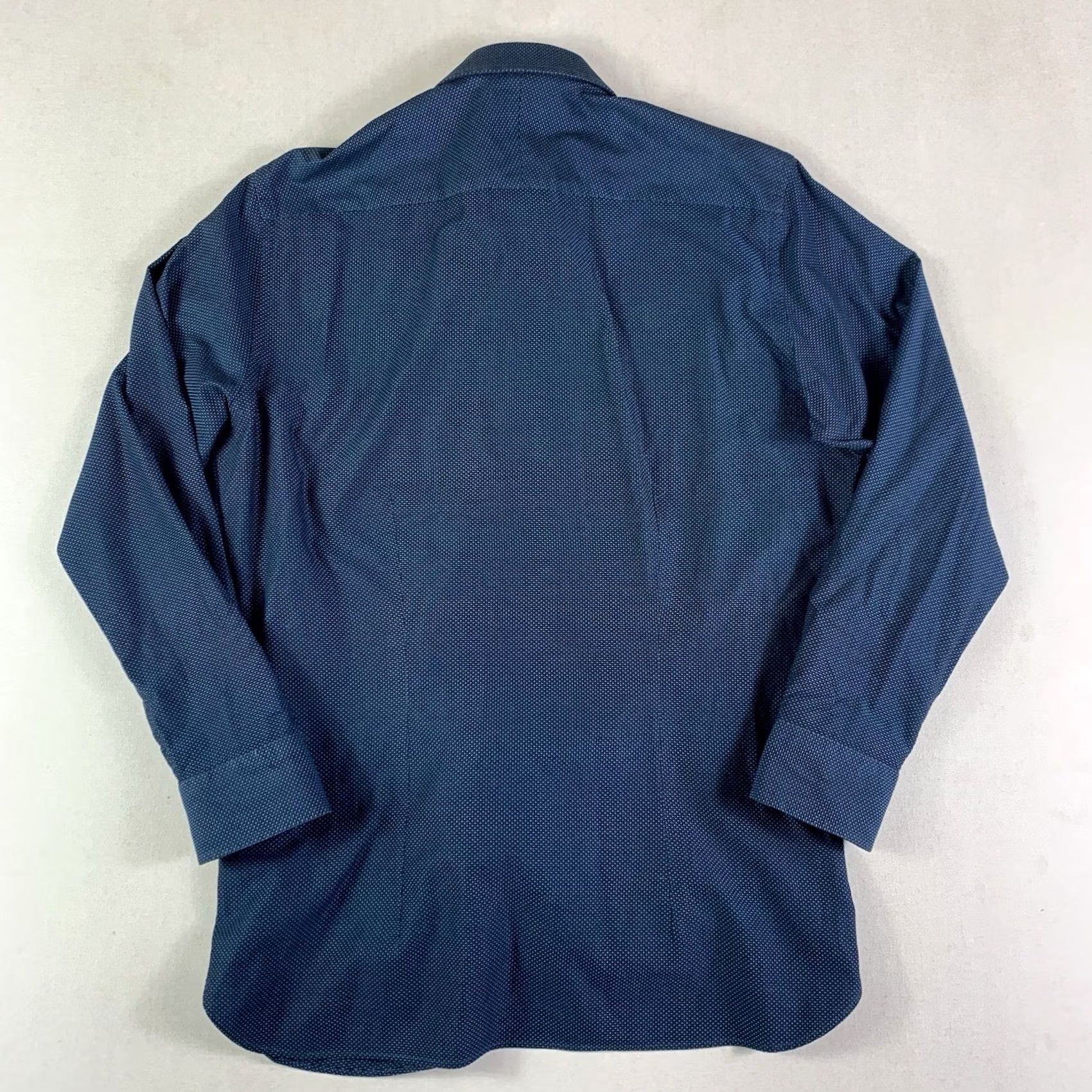 Ted Baker Ted Baker Endurance Shirt Mens 16 Blue Spread collar Long sleeve Size US L / EU 52-54 / 3 - 7 Thumbnail