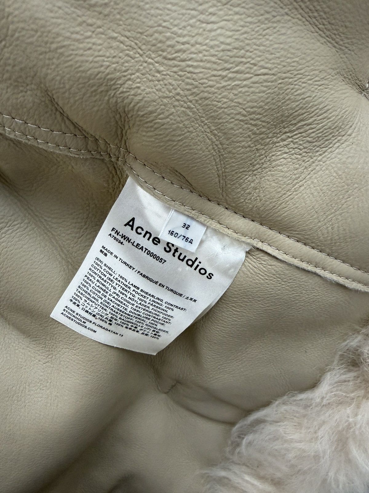 Acne Studios Acne Studios shearling jacket Size US M / EU 48-50 / 2 - 5 Thumbnail