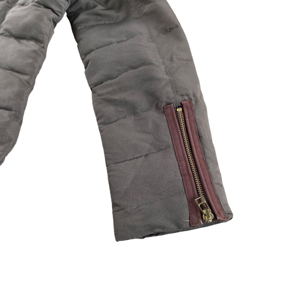 Japanese Brand Kirkas Zip Up Down Jacket Size S / US 4 / IT 40 - 10 Thumbnail