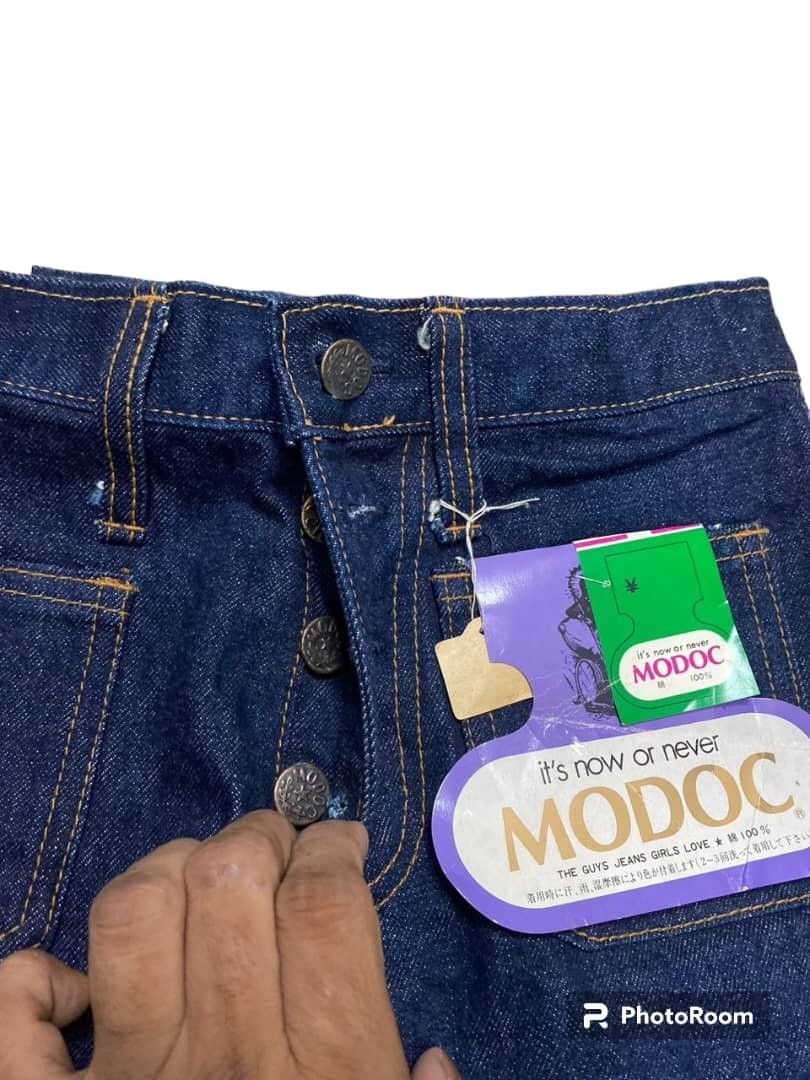 Designer × Japanese Brand × Vintage Vintage boocut jean Modoc Dead Stock Size 27" / US 4 / IT 40 - 2 Thumbnail