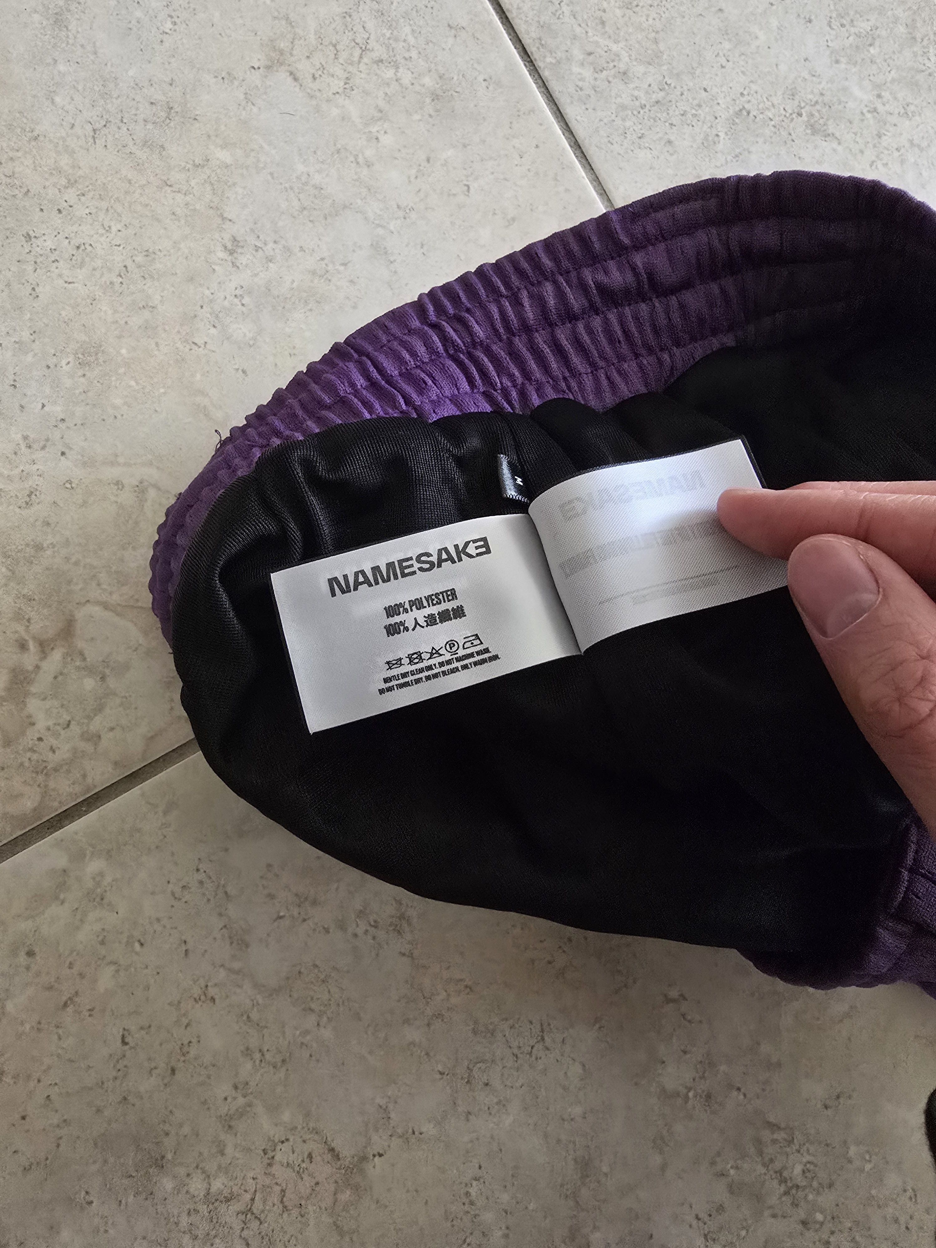 NAMESAKE Namesake Purple Lamar Carrot Trousers Size US 32 / EU 48 - 10 Thumbnail