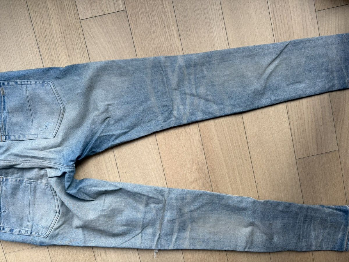 Amiri Amiri Jeans Blue straight distressed jeans size 31 Size US 31 - 11 Thumbnail