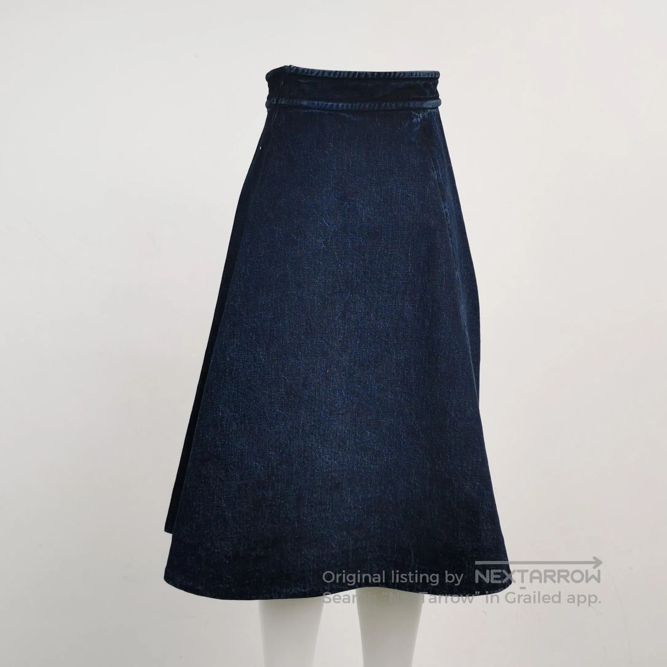 Prada Prada Cotton Solid Midi Skirt XS/38. Size 26" / US 2 / IT 38 - 2 Thumbnail