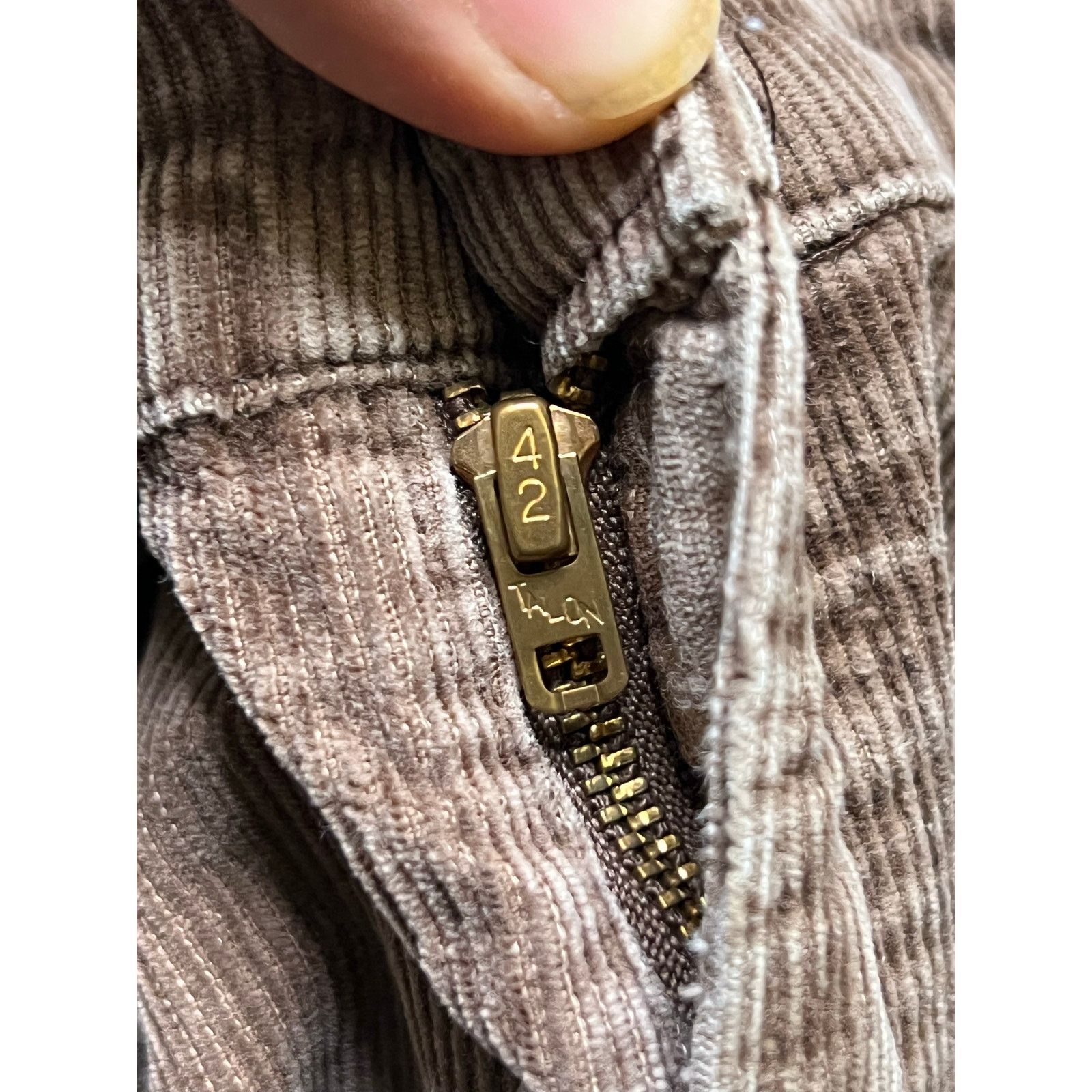Levi's Vintage Levi’s 646 Brown Corduroy Flared Bell Bottoms 35x30 Size US 35 - 4 Thumbnail