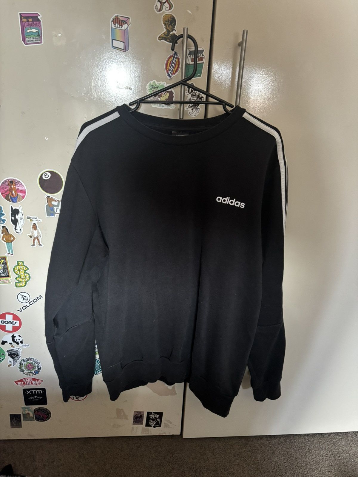 Adidas Adicolor Classics 3 Stripes Crewneck Size L / US 10 / IT 46 - 1 Thumbnail