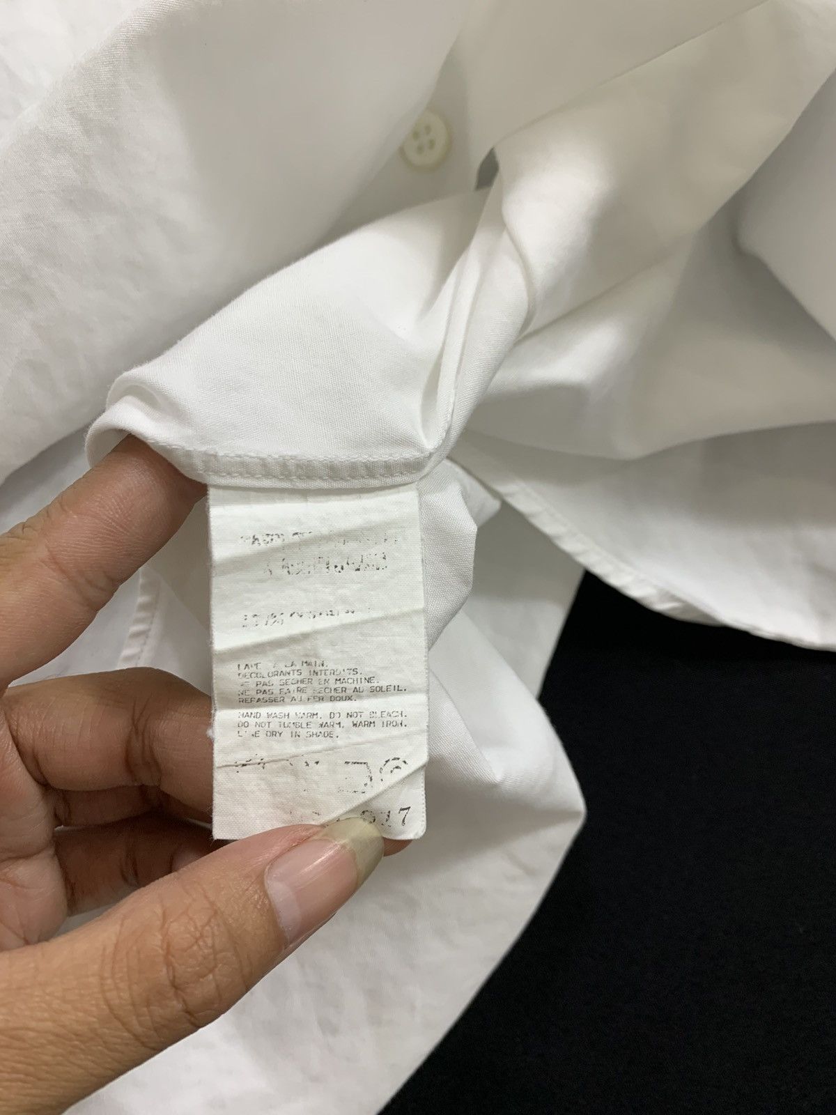 Yohji Yamamoto YOHJI YAMAMOTO y's for men White Shirt Size US L / EU 52-54 / 3 - 4 Thumbnail