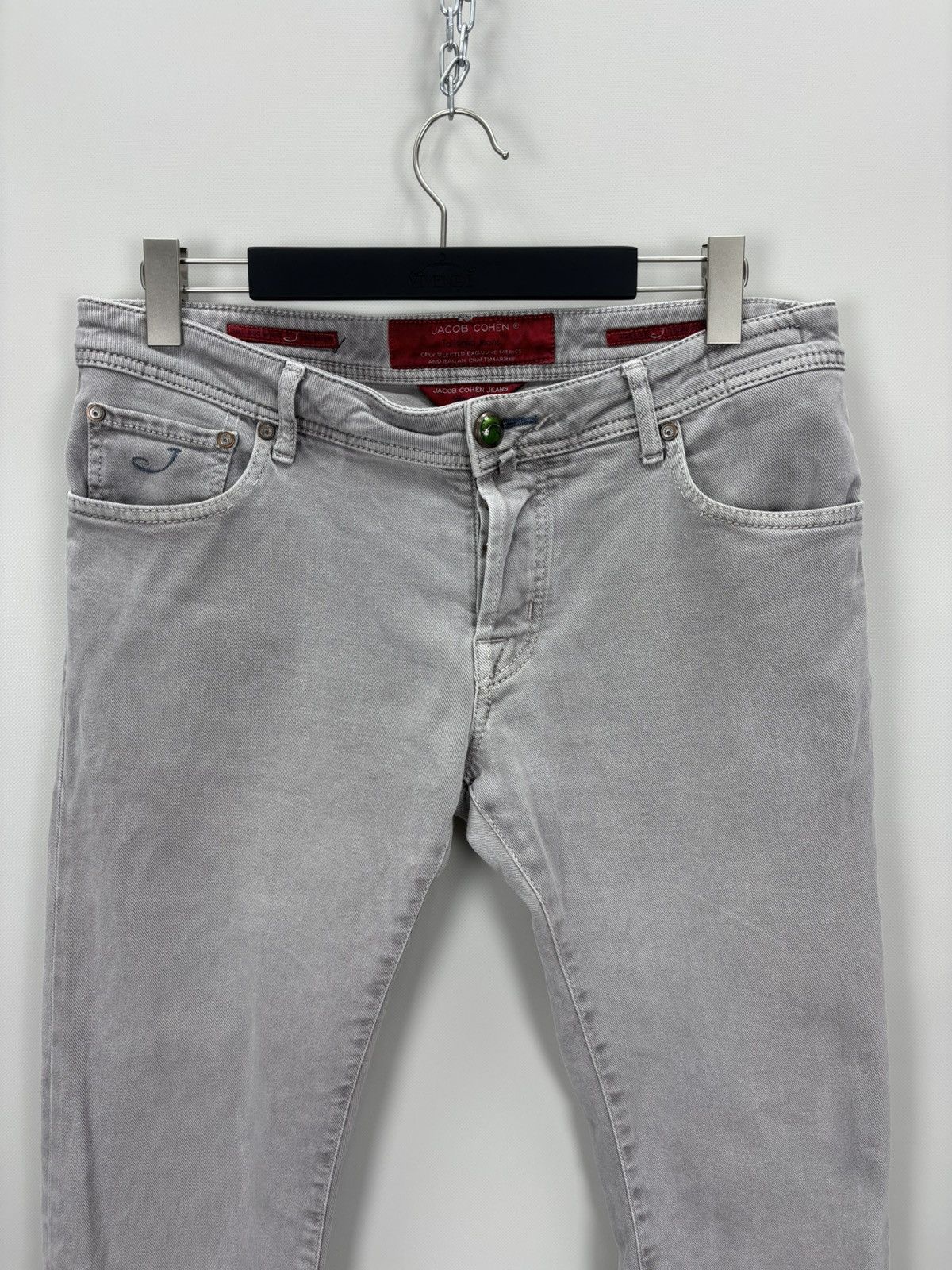 Jacob Cohen Mens jeans Jacob Cohen Size 35 Color Gray Size US 35 - 3 Thumbnail